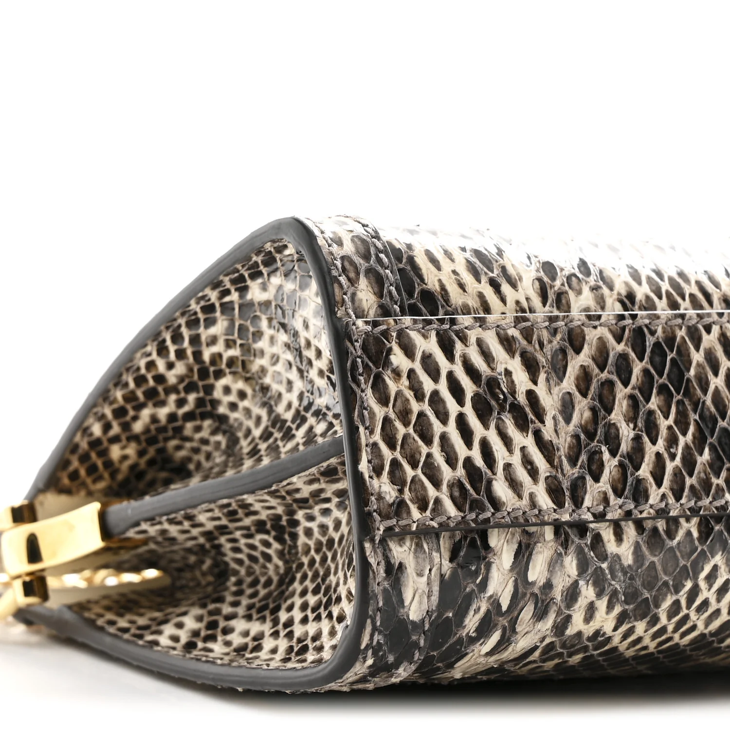 Snakeskin GG Small Ophidia Chain Shoulder Bag Roccia - Image 10