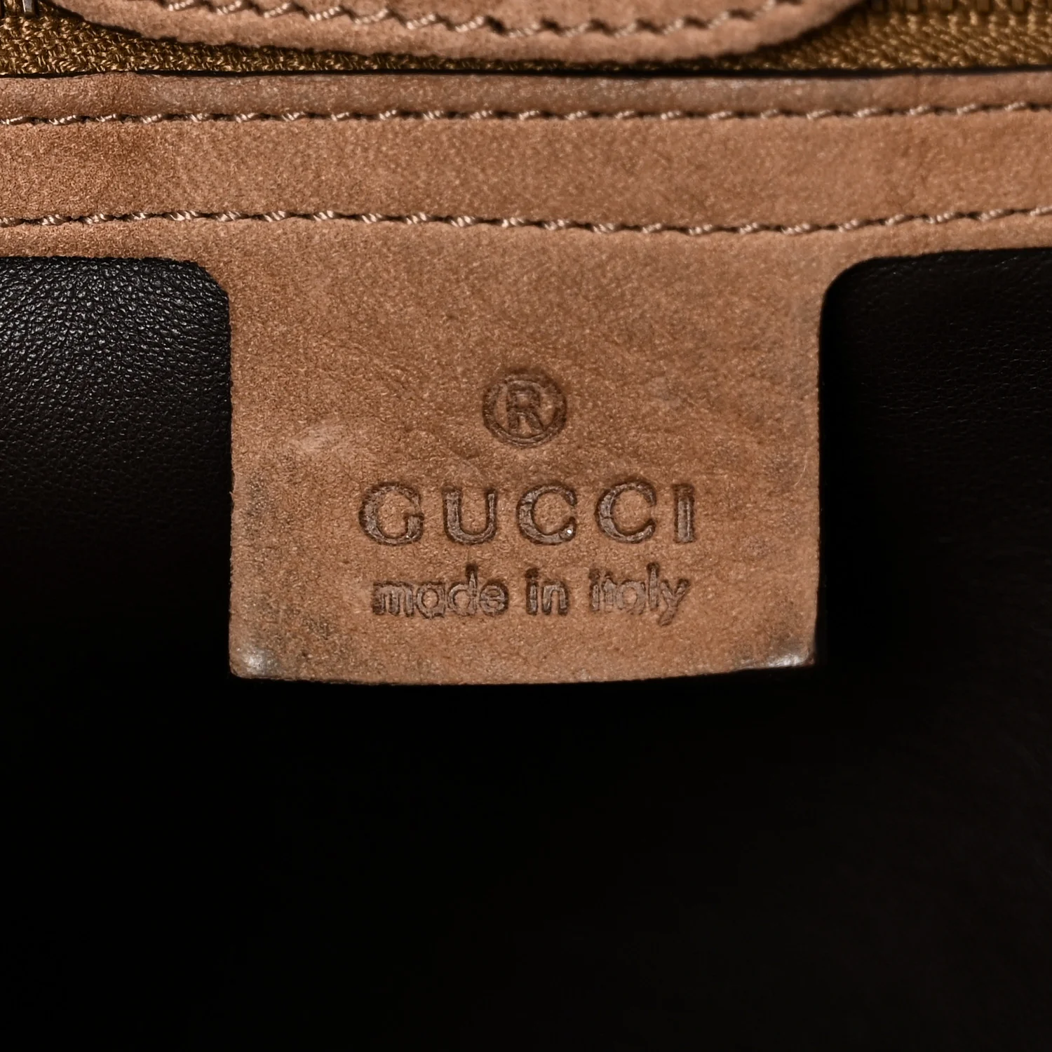 Snakeskin Large GG Running Tote Brown - Image 5