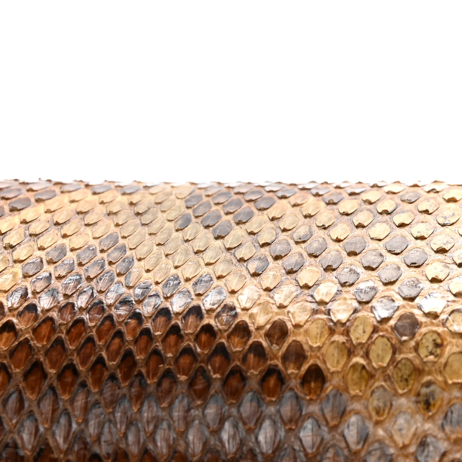 Snakeskin Medium New Bamboo Top Handle Bag Natural - Image 12
