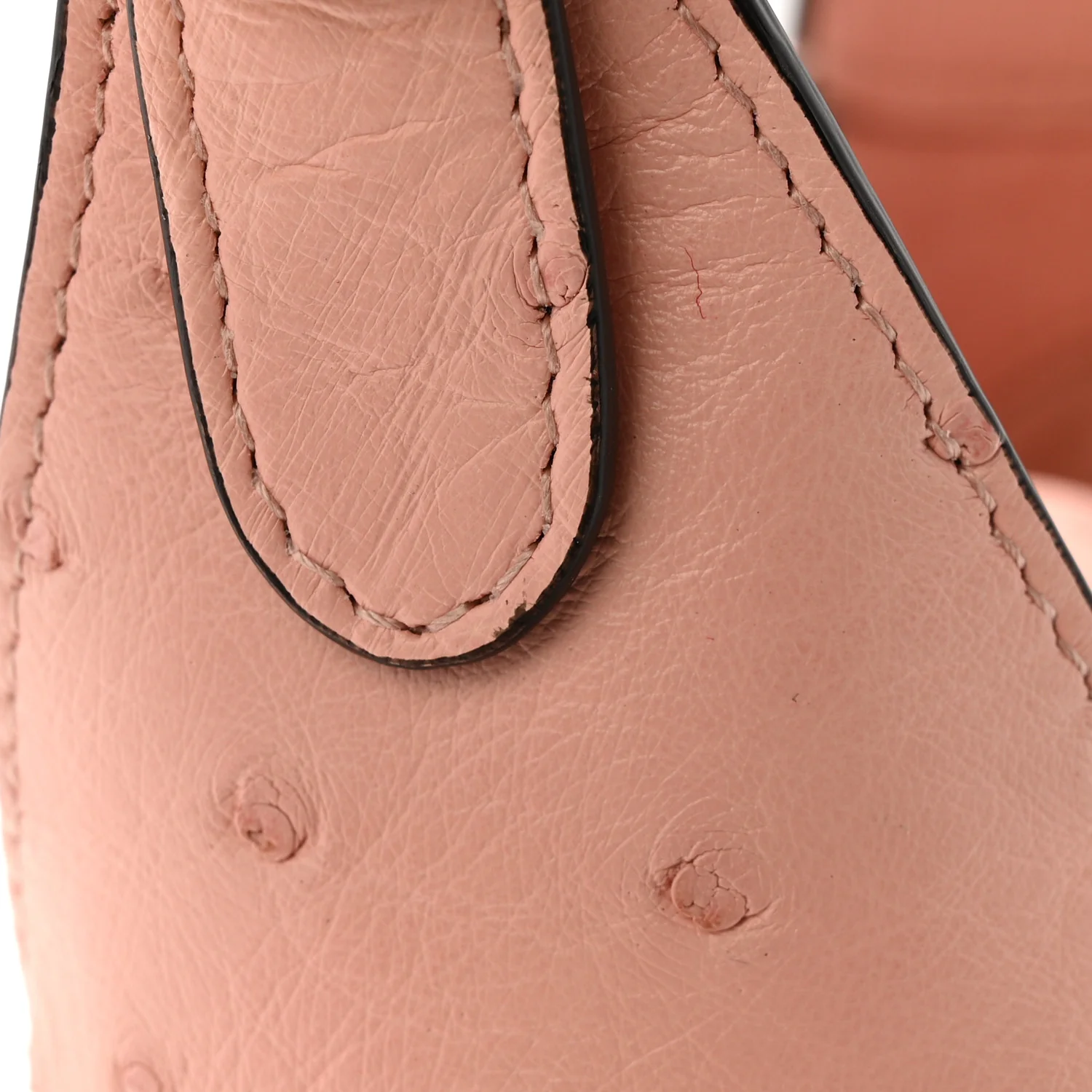 Snakeskin Ostrich Calfskin Small Jackie 1961 Hobo Pink Multicolor - Image 13