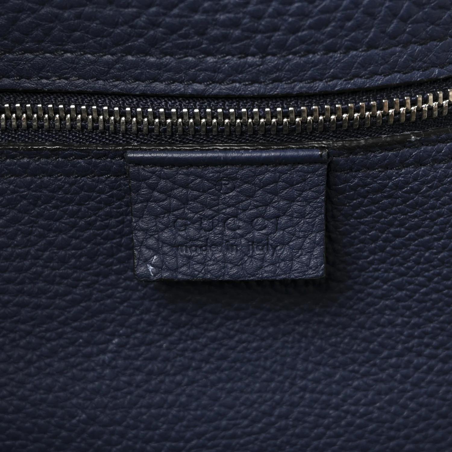 Soft Calfskin Medium Jackie Top Handle Bag Classic Blue Marine - Image 6