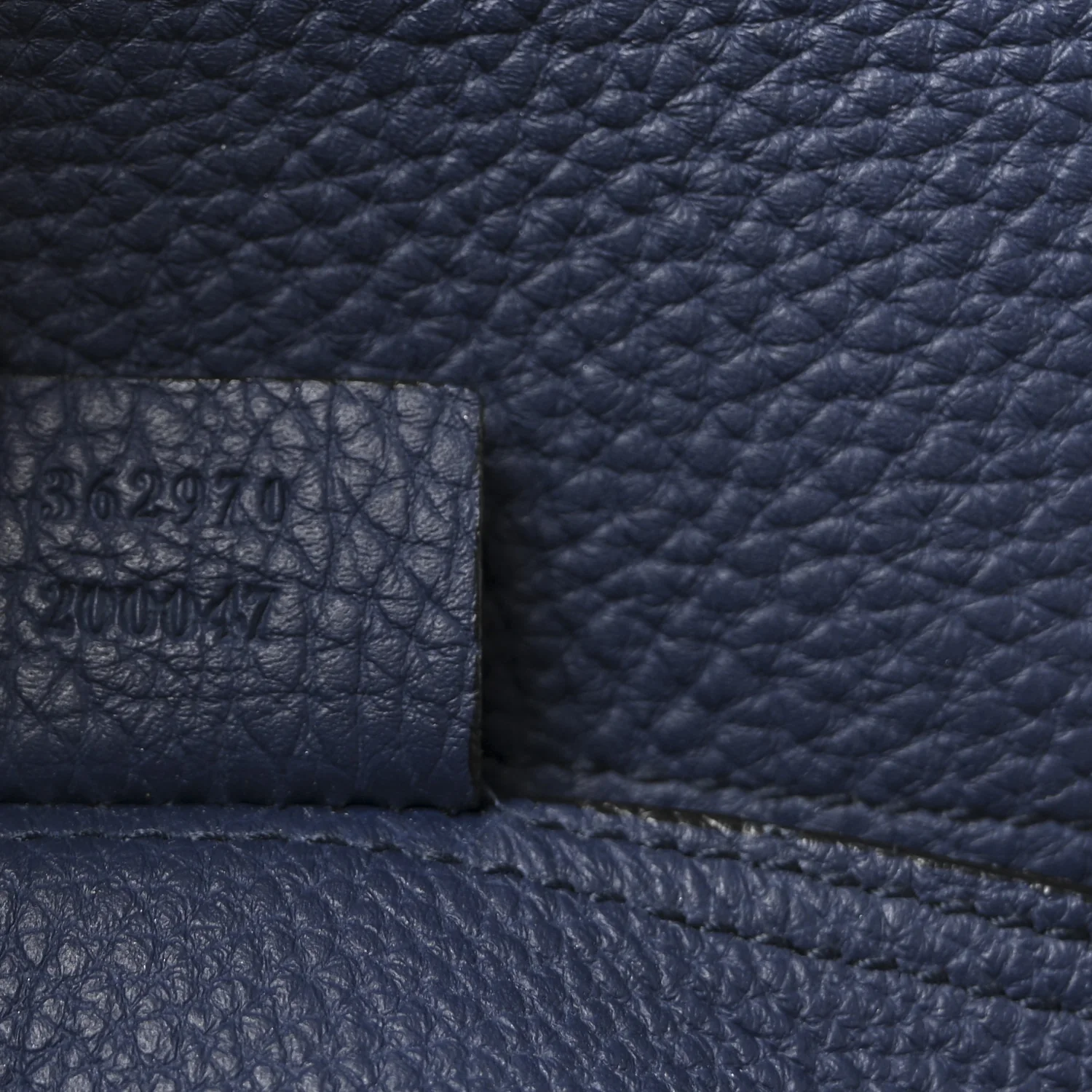 Soft Calfskin Medium Jackie Top Handle Bag Classic Blue Marine - Image 7