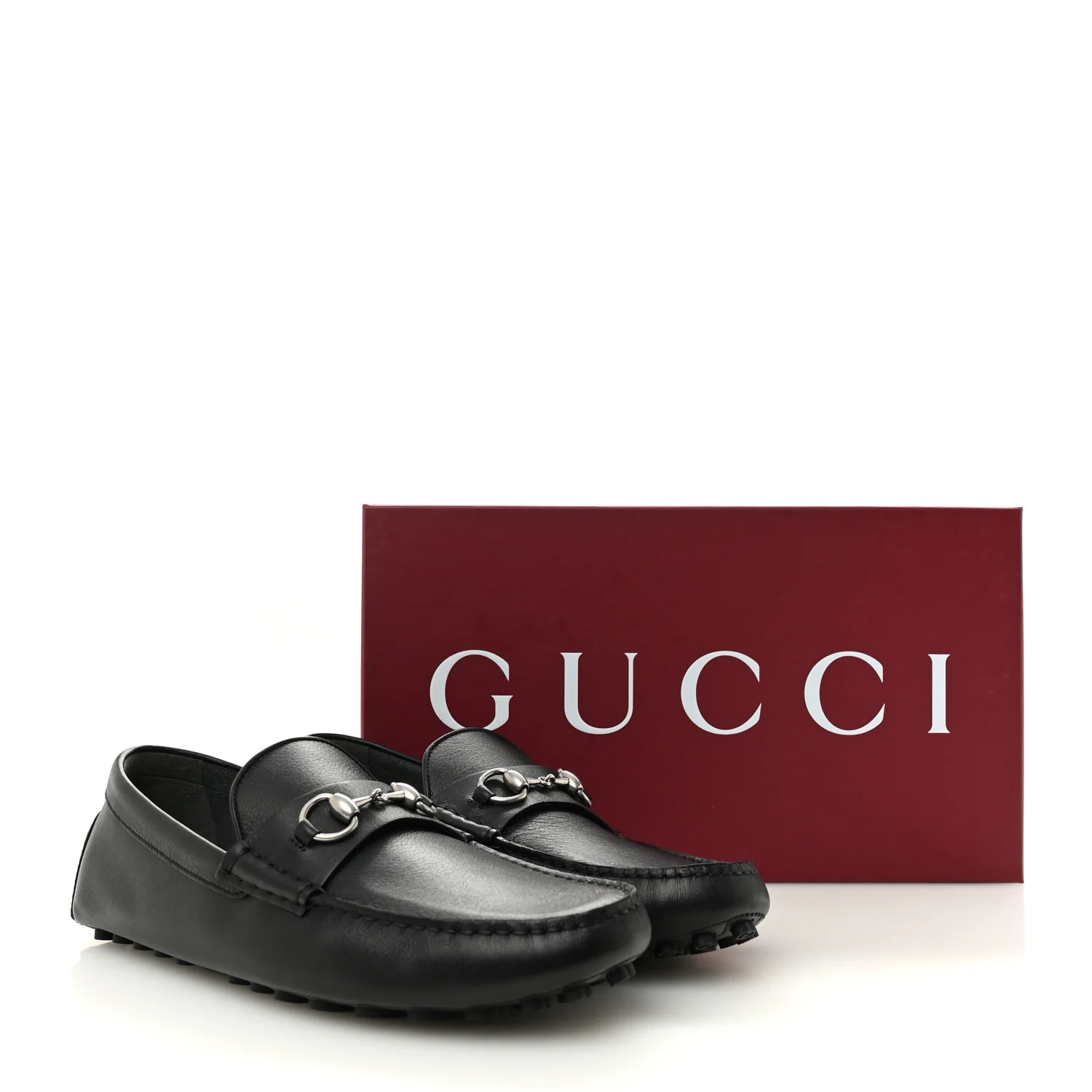 Soft Clove Calfskin Mens Horsebit Driver Loafers 9 Black - Image 10