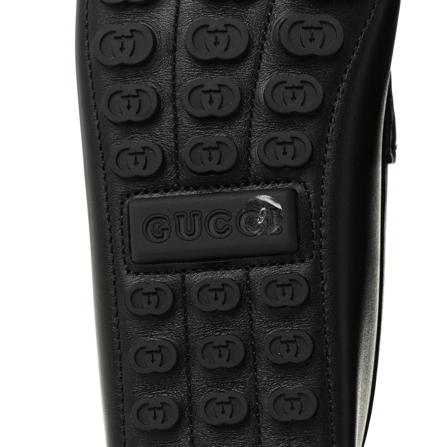 Soft Clove Calfskin Mens Horsebit Driver Loafers 9 Black - Image 8