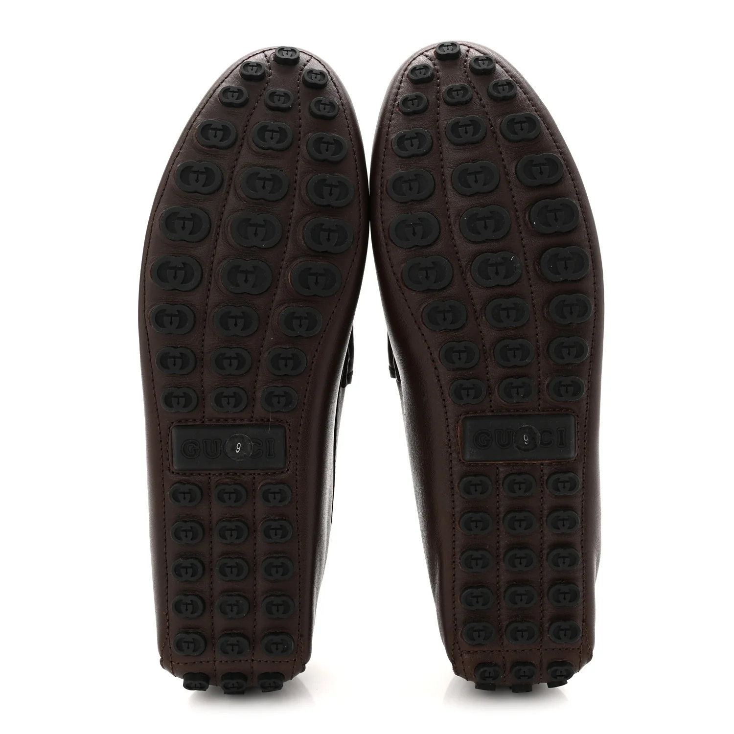 Soft Clove Calfskin Mens Horsebit Driver Loafers 9 Cocoa - Image 6