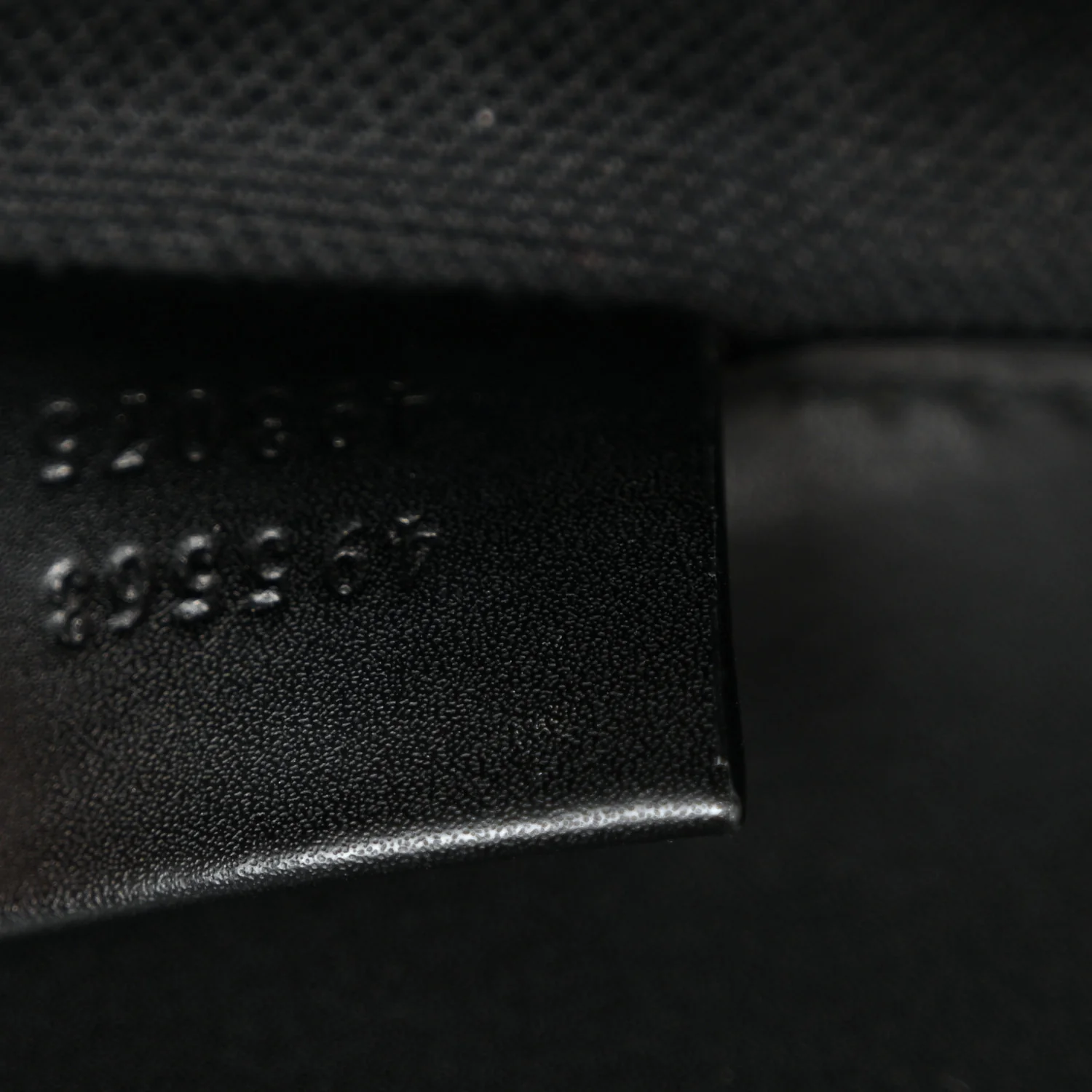 Soft GG Supreme Monogram Calfskin Web Double Buckle Backpack Black - Image 7