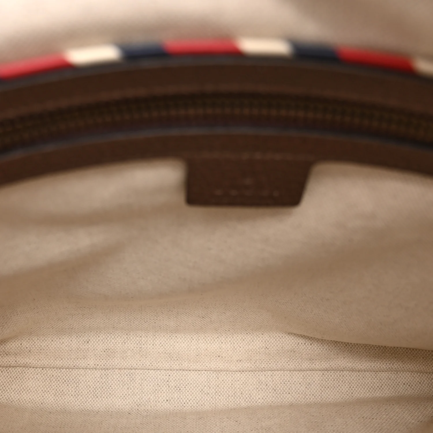 Soft GG Supreme Monogram Courrier Web Medium Flat Messenger Bag Beige New Acero Multicolor - Image 5
