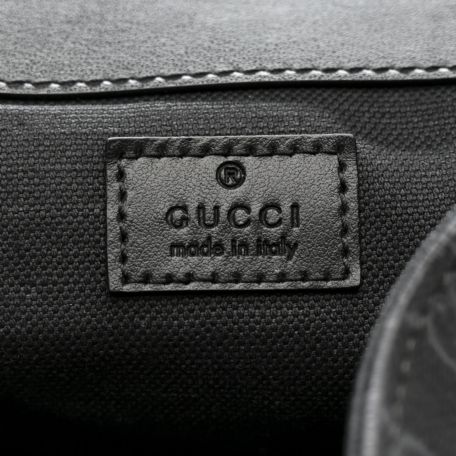 Soft GG Supreme Monogram Large Double Buckle Backpack Black - Image 6
