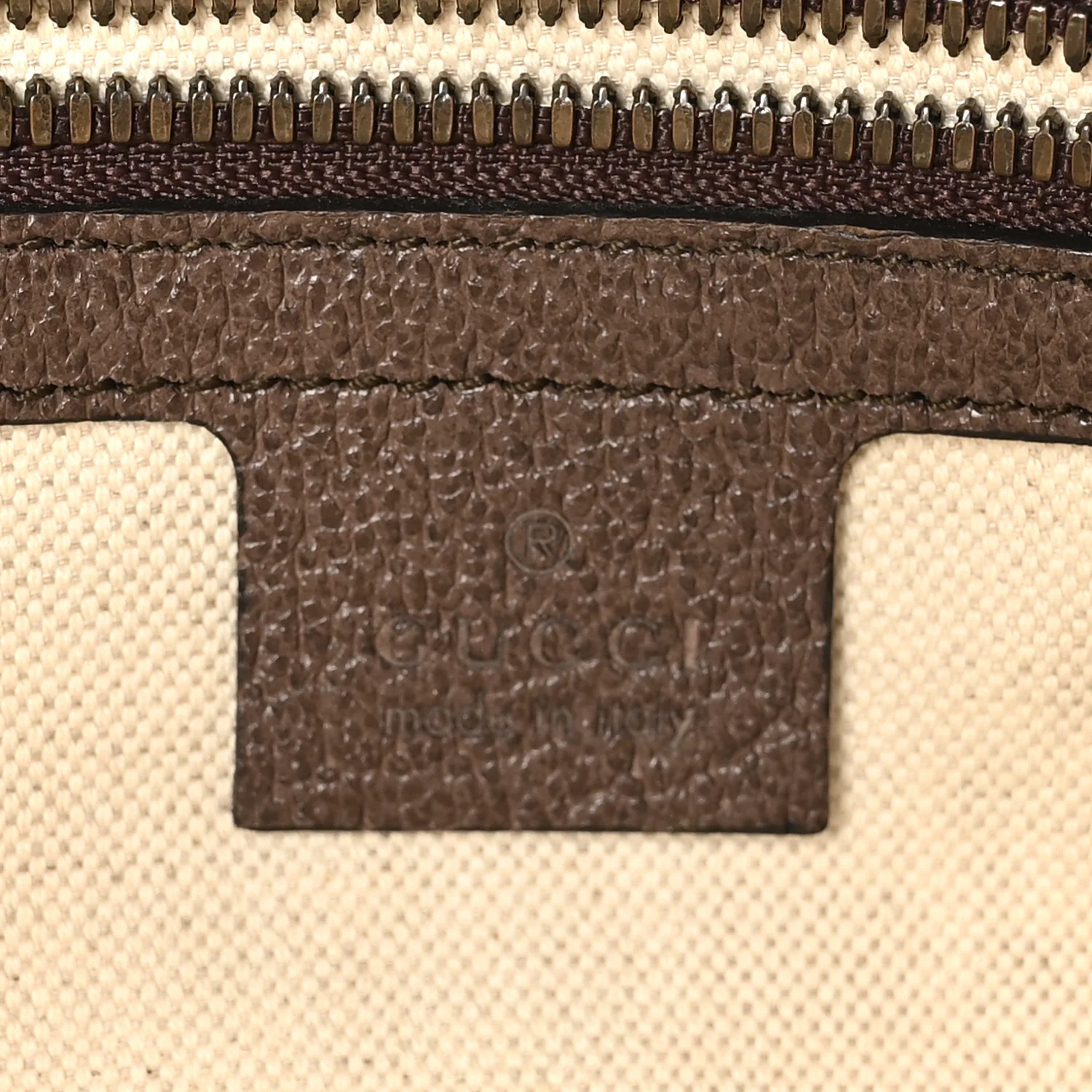Soft GG Supreme Monogram Medium Ophidia Belt Bag Dark Brown - Image 6