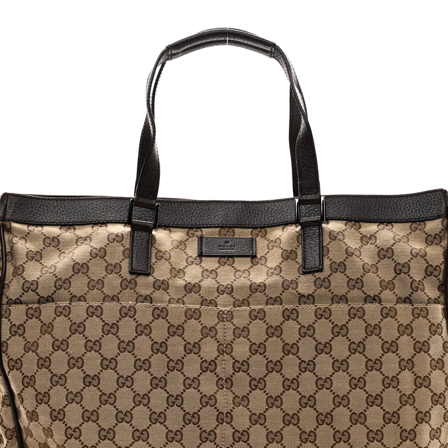 Soft GG Supreme Monogram Tote Dark Brown - Image 8