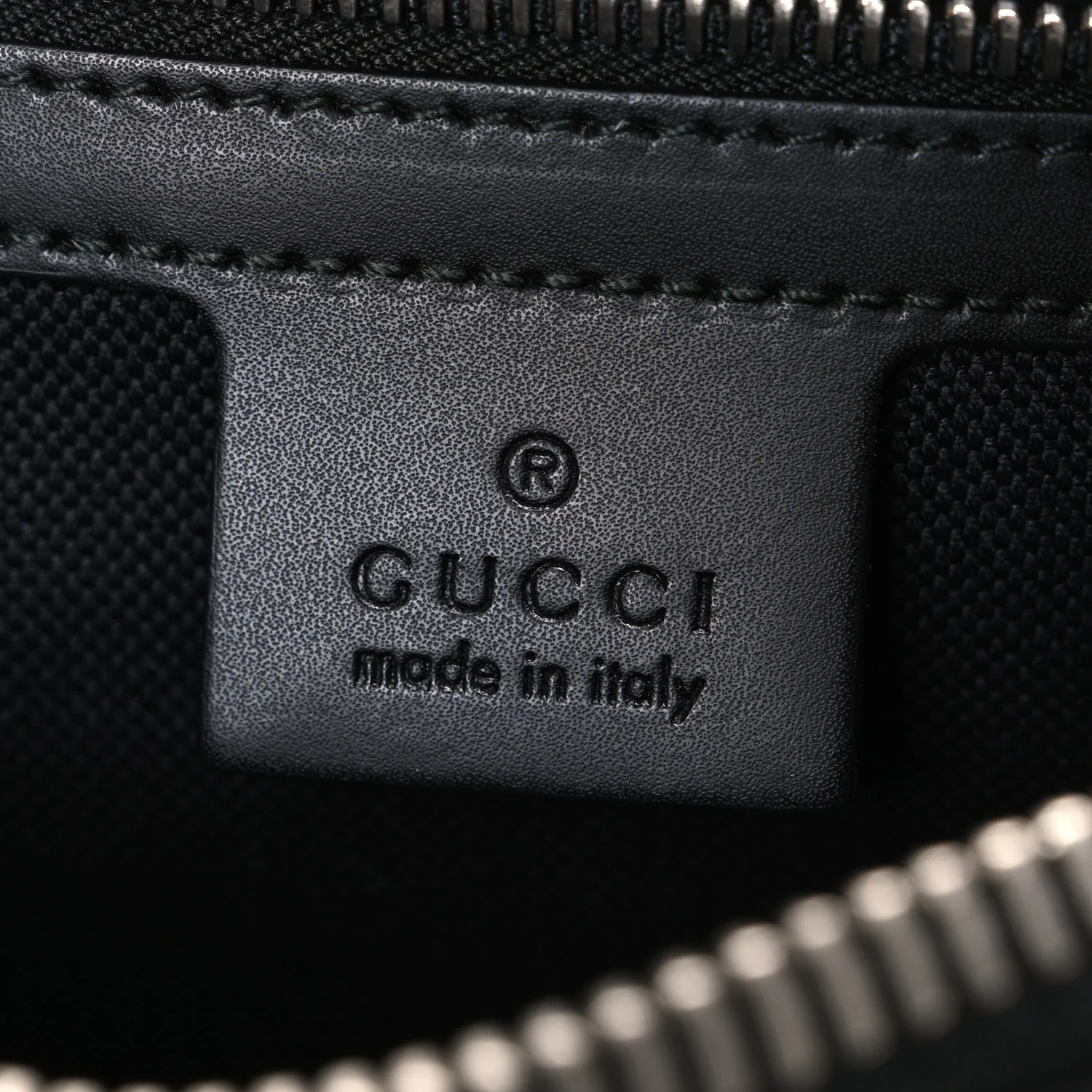 Soft GG Supreme Monogram Web Belt Bag Black Grey - Image 6