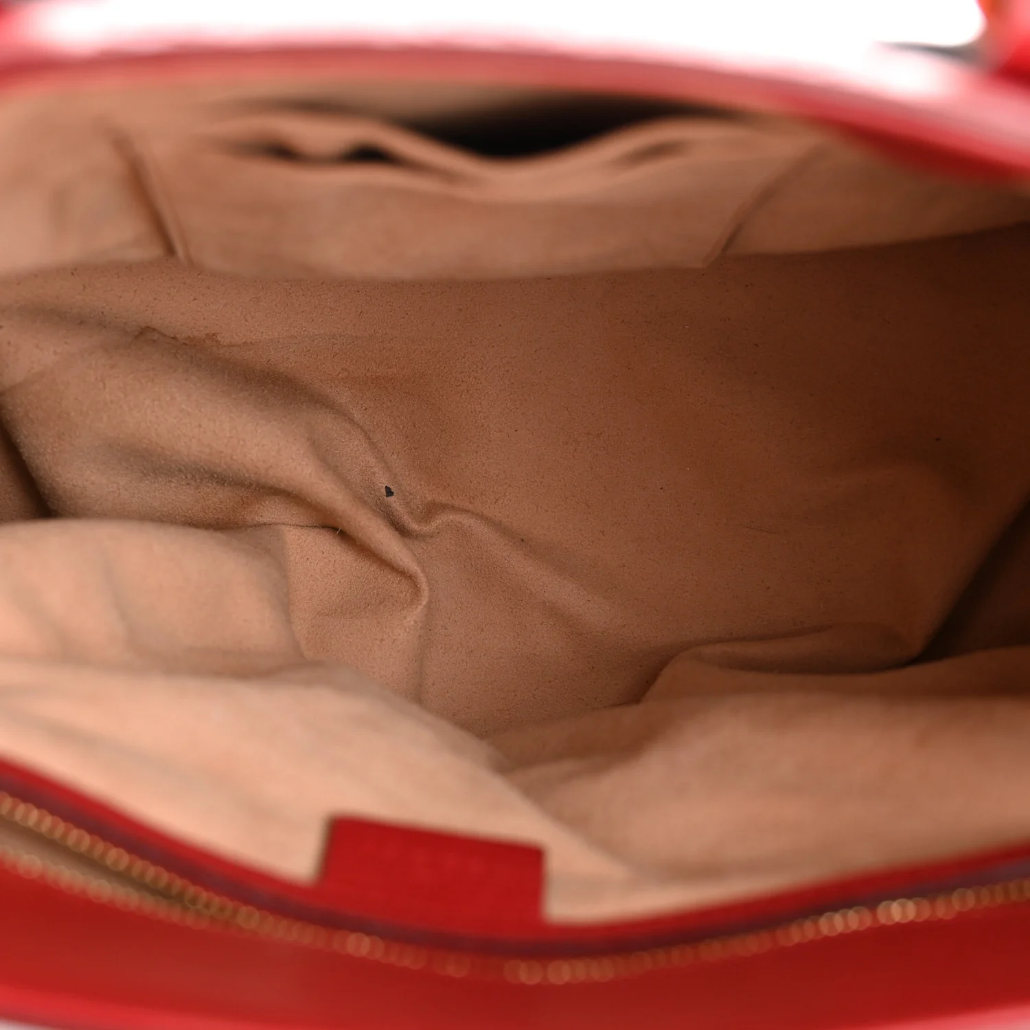 Soft Guccissima Signature Top Handle Tote Bag Red - Image 5