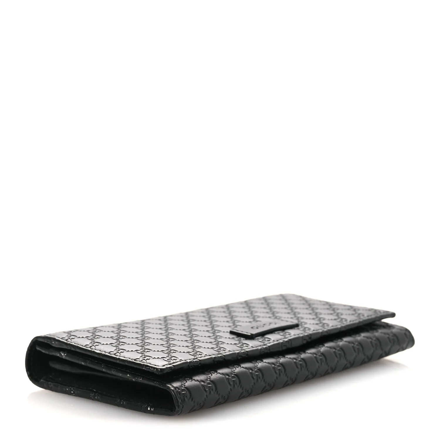 Soft Microguccissima Continental Wallet Black - Image 4