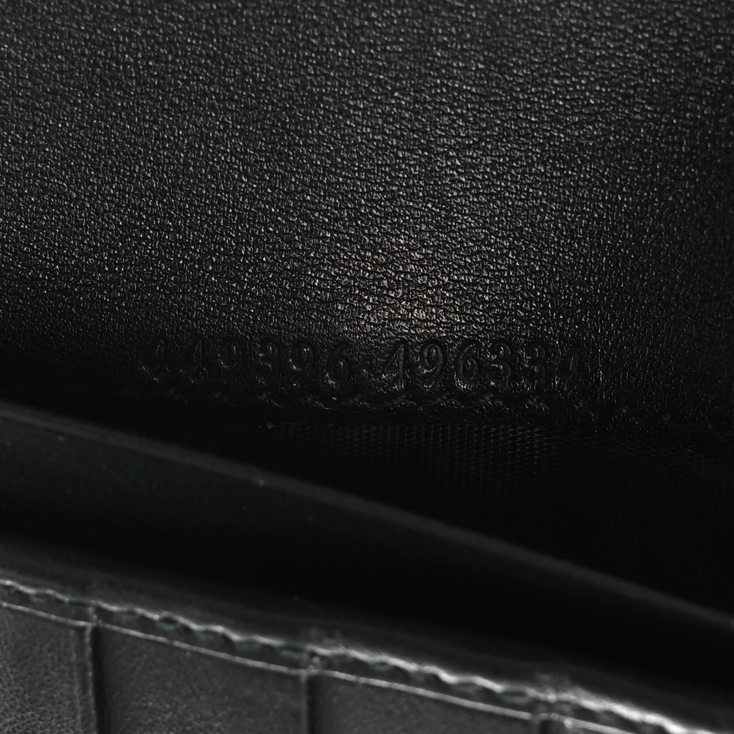 Soft Microguccissima Continental Wallet Black - Image 8