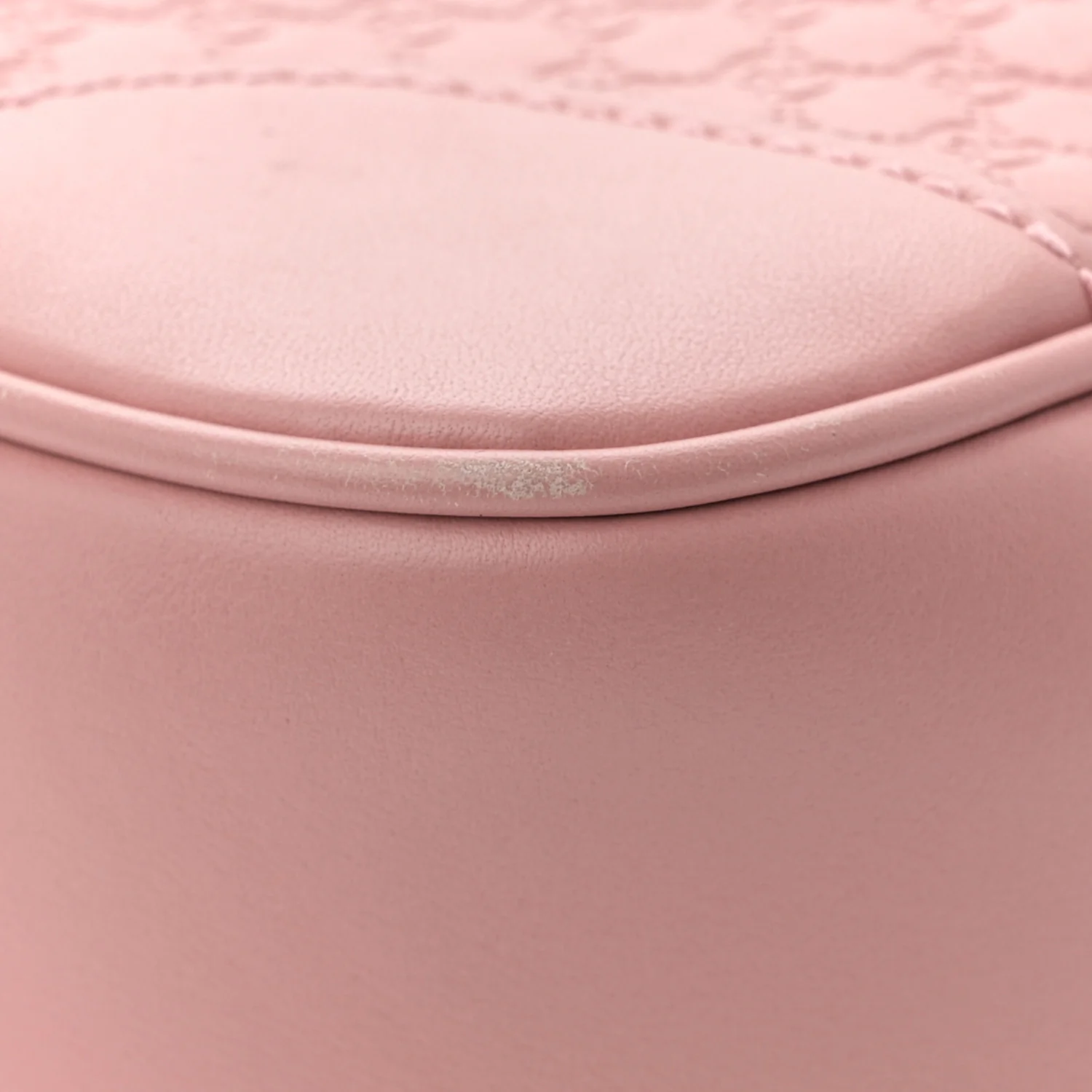 Soft Microguccissima Mini Bree Messenger Bag Soft Pink - Image 12