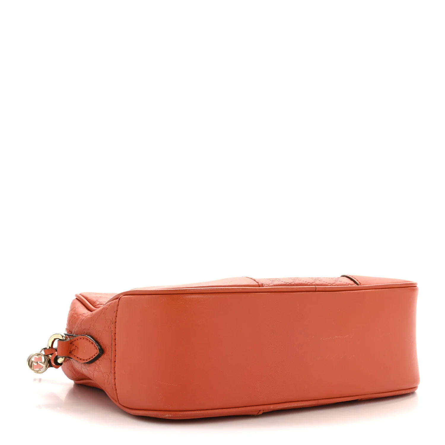 Soft Microguccissima Mini Bree Messenger Bag Sun Orange - Image 4