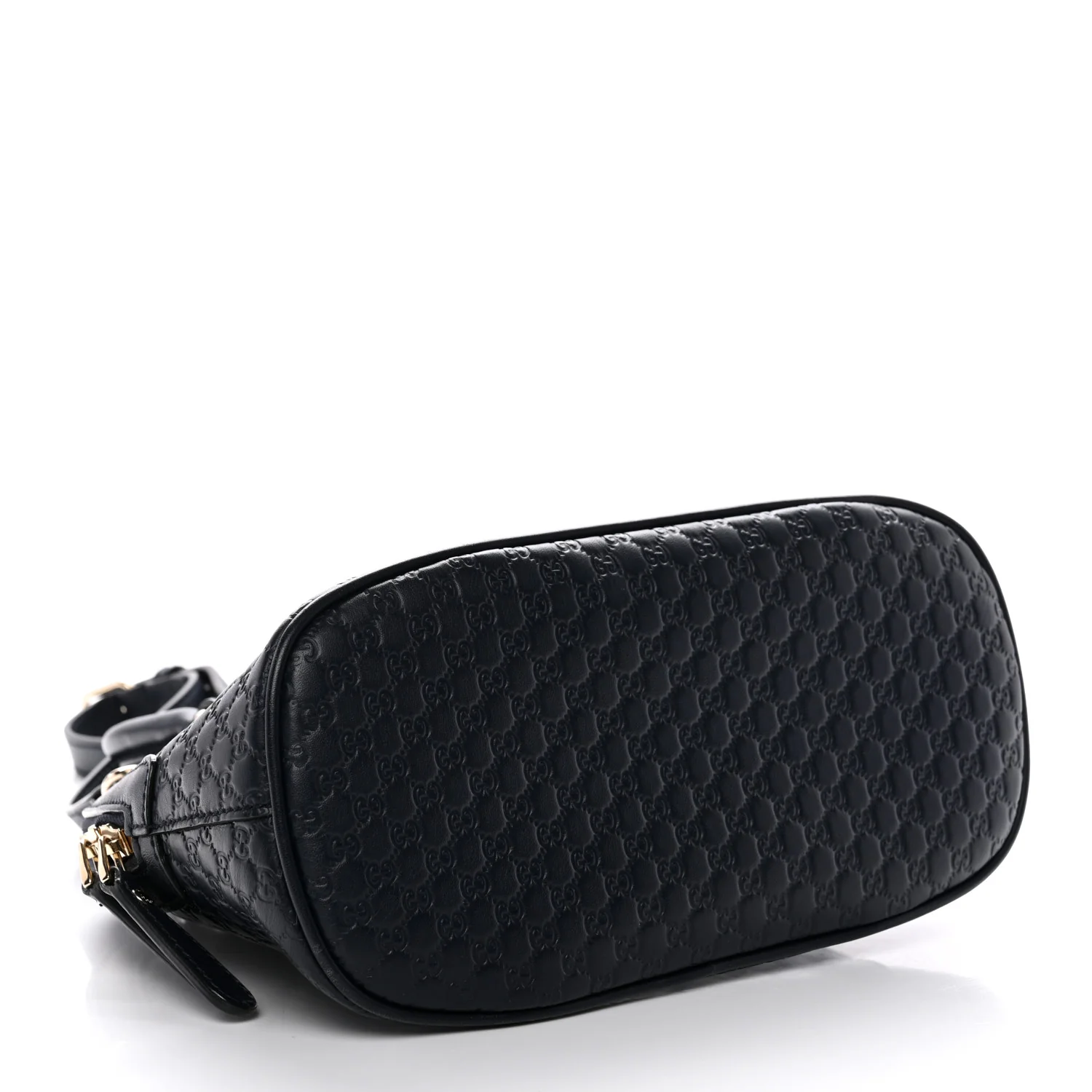Soft Microguccissima Mini Dome Bag Blue - Image 4