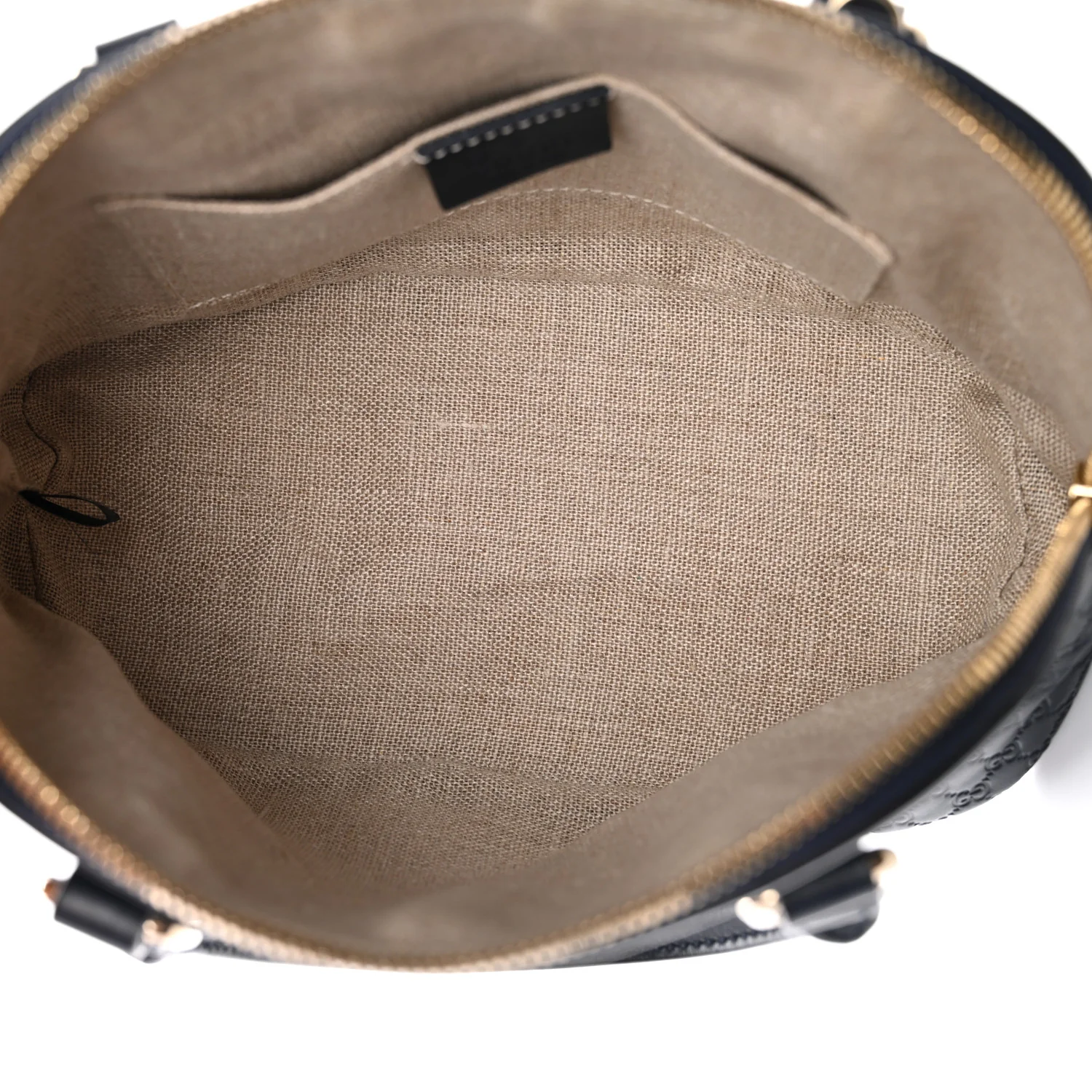 Soft Microguccissima Mini Dome Bag Blue - Image 5