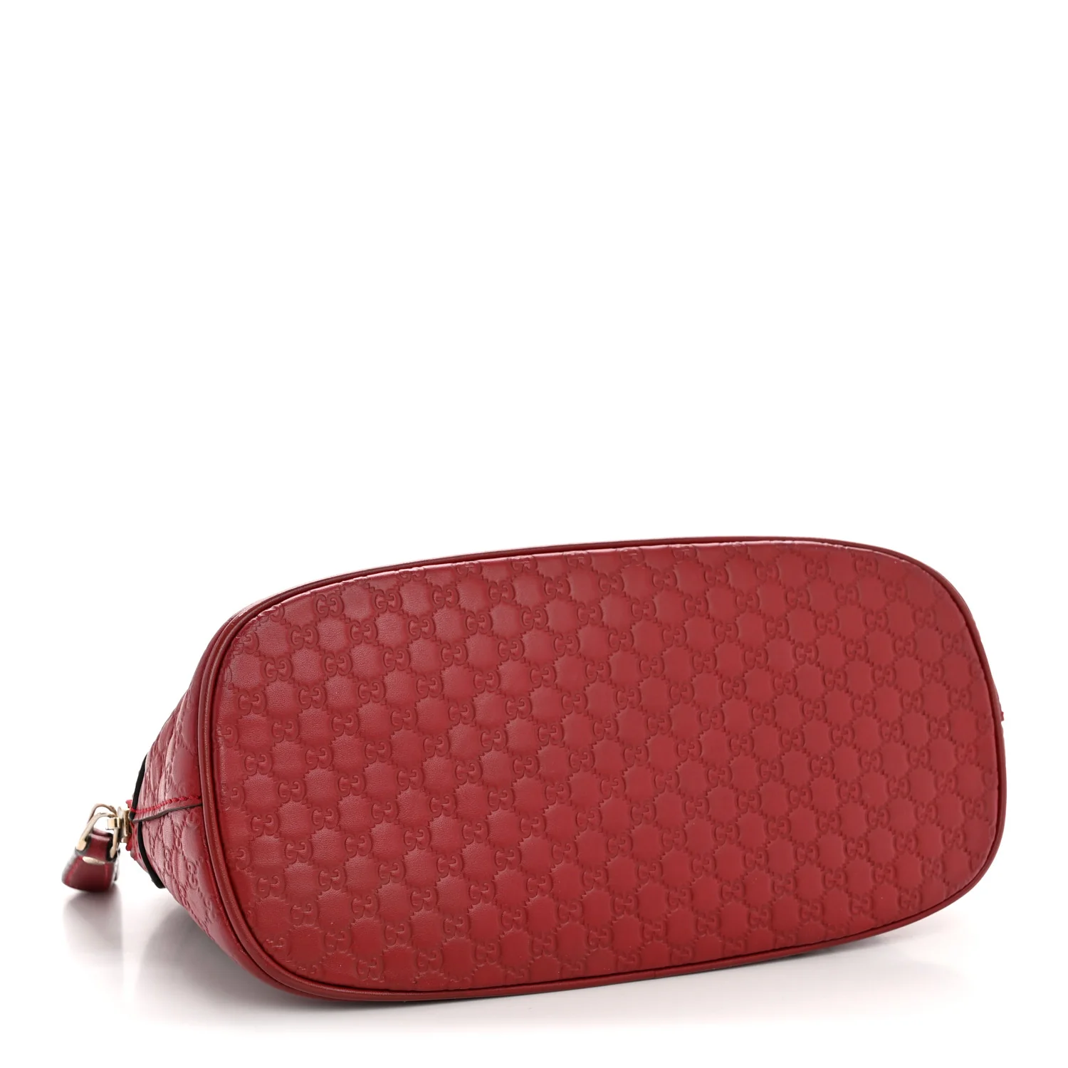 Soft Microguccissima Mini Dome Bag Red - Image 4