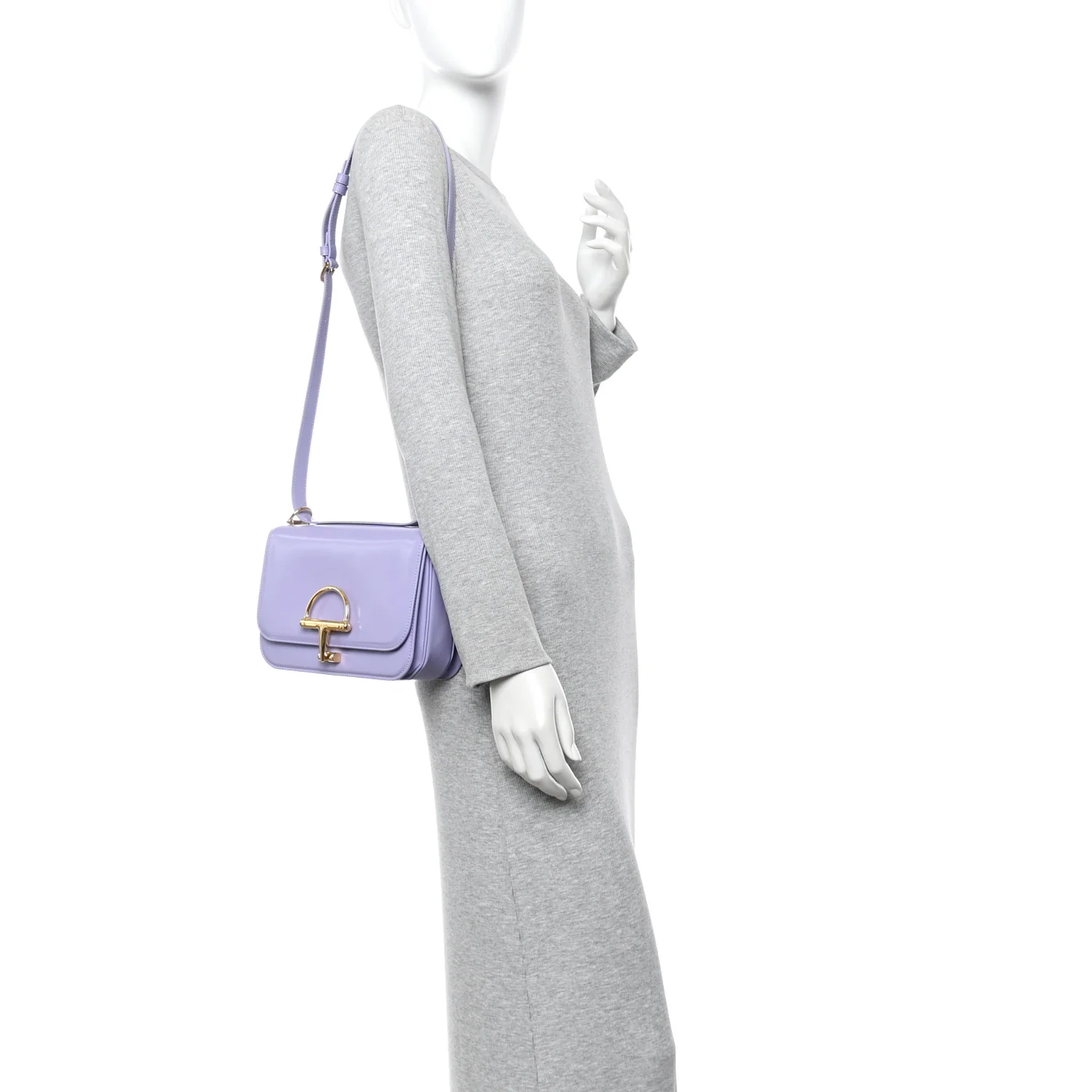 Spice Lux Nappa Siena Small Shoulder Bag Lapis - Image 2