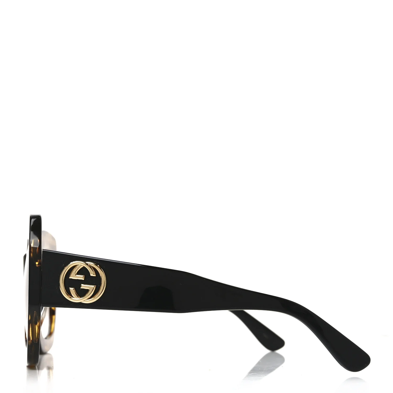 Square Frame GG0178S Sunglasses Havana - Image 3