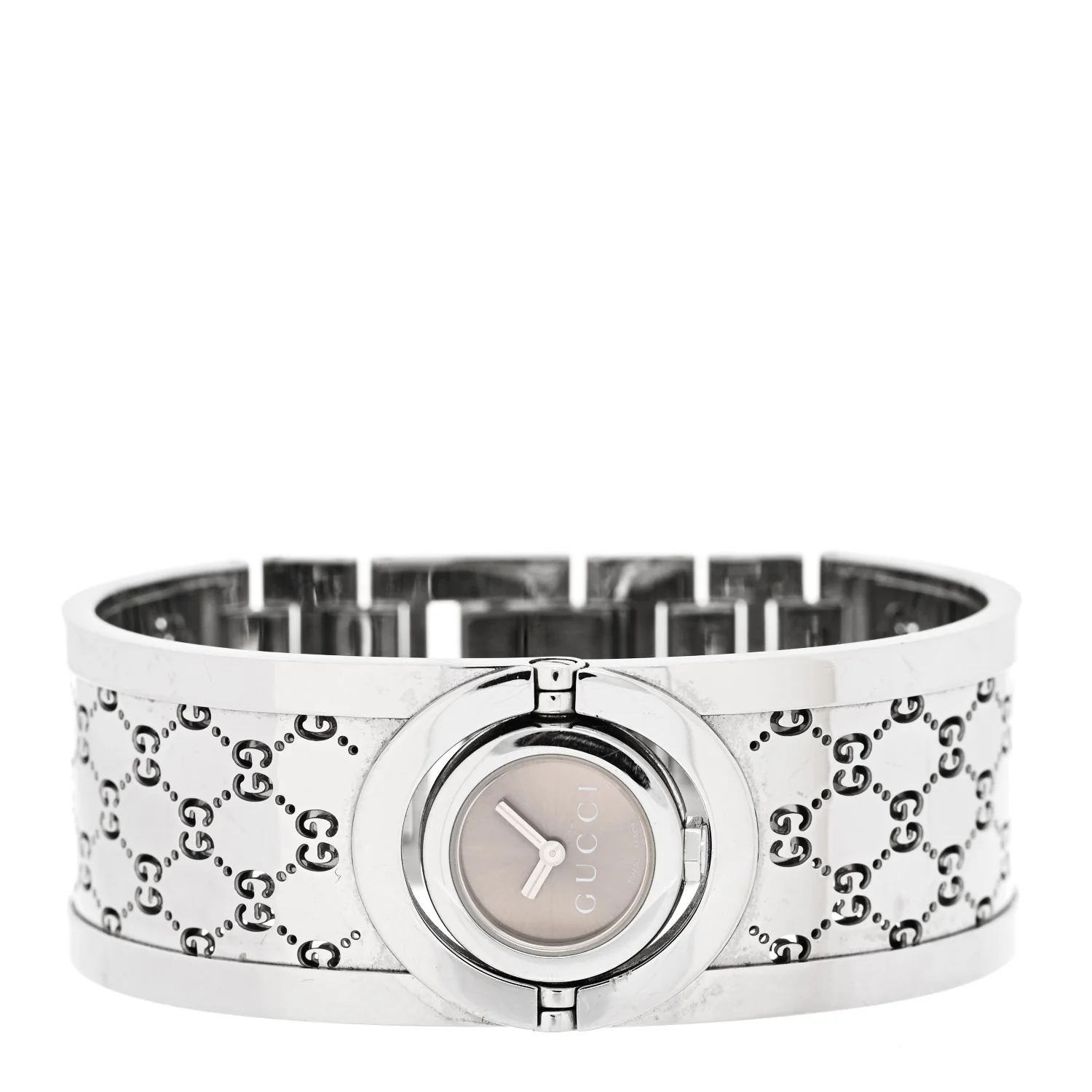 Stainless Steel 23mm Twirl Quartz Watch Brown - Image 2