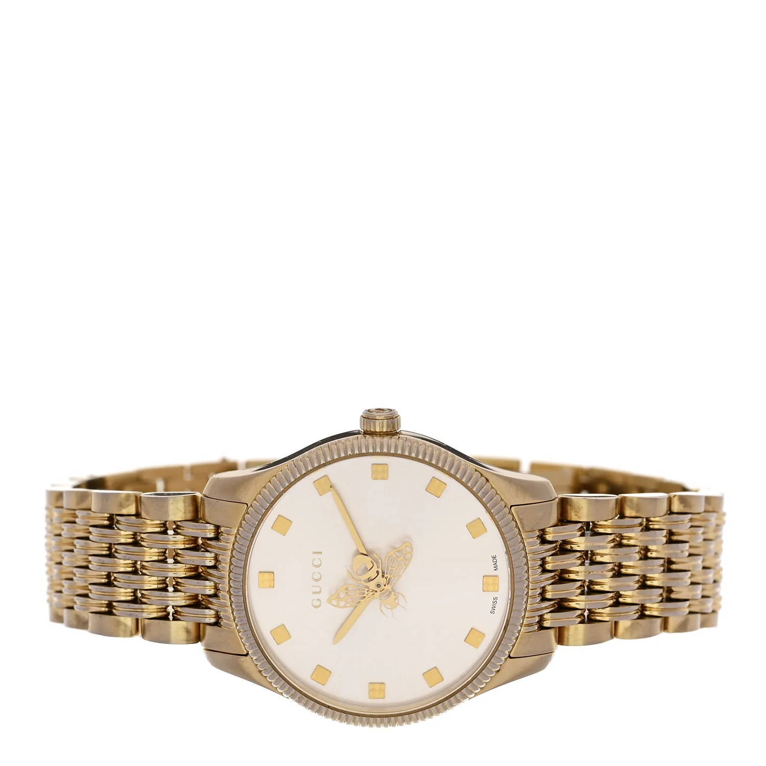 Stainless Steel 29mm G-Timeless Bee Quartz Watch Gold - Image 2