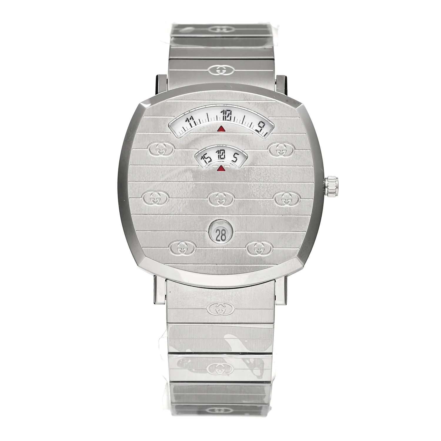 Stainless Steel 38mm Grip Quartz Watch