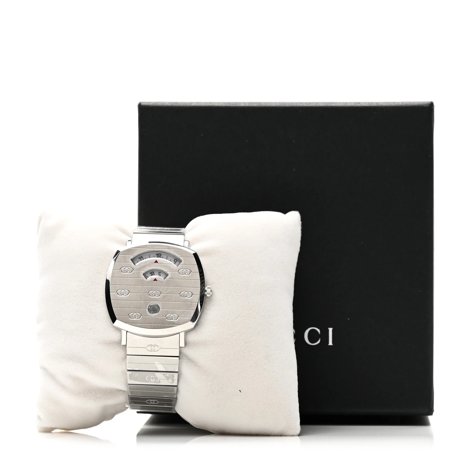 Stainless Steel 38mm Grip Quartz Watch - Image 5