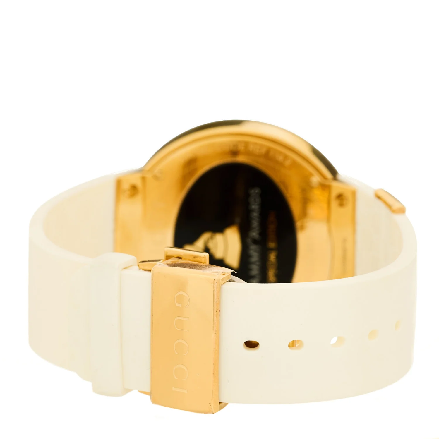 Stainless Steel Rubber 45mm Digital I-Gucci Guccissima Grammy Awards Watch - Image 4