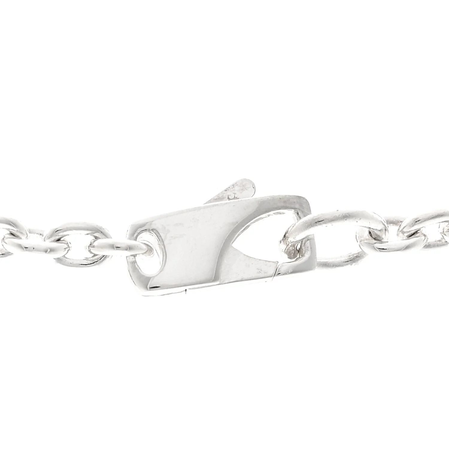 Sterling Silver G Pendant Necklace - Image 4