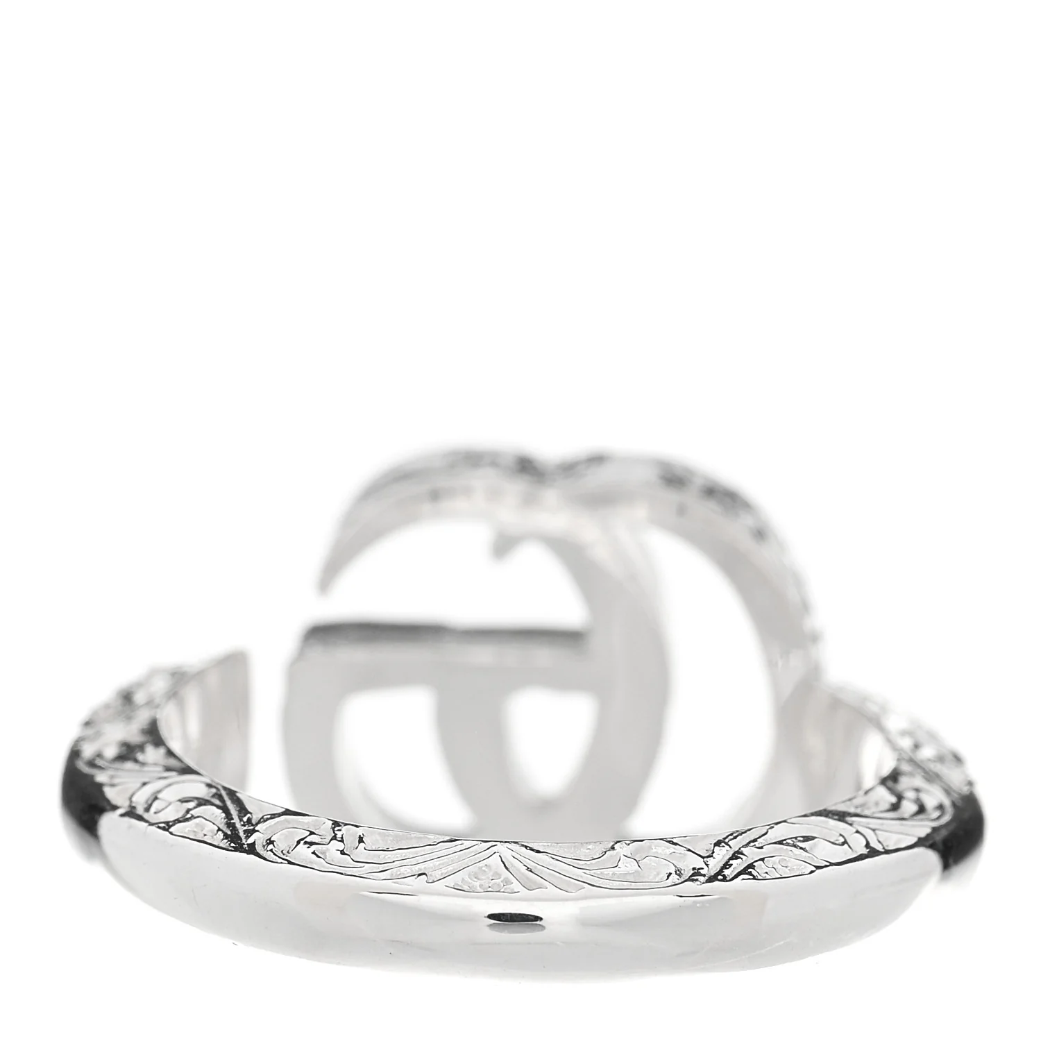 Sterling Silver GG Marmont Key Motif Ring 53 6.5 - Image 3