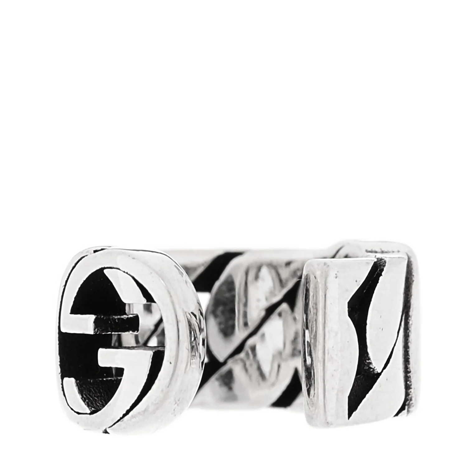 Sterling Silver Interlocking G Ear Cuff - Image 3