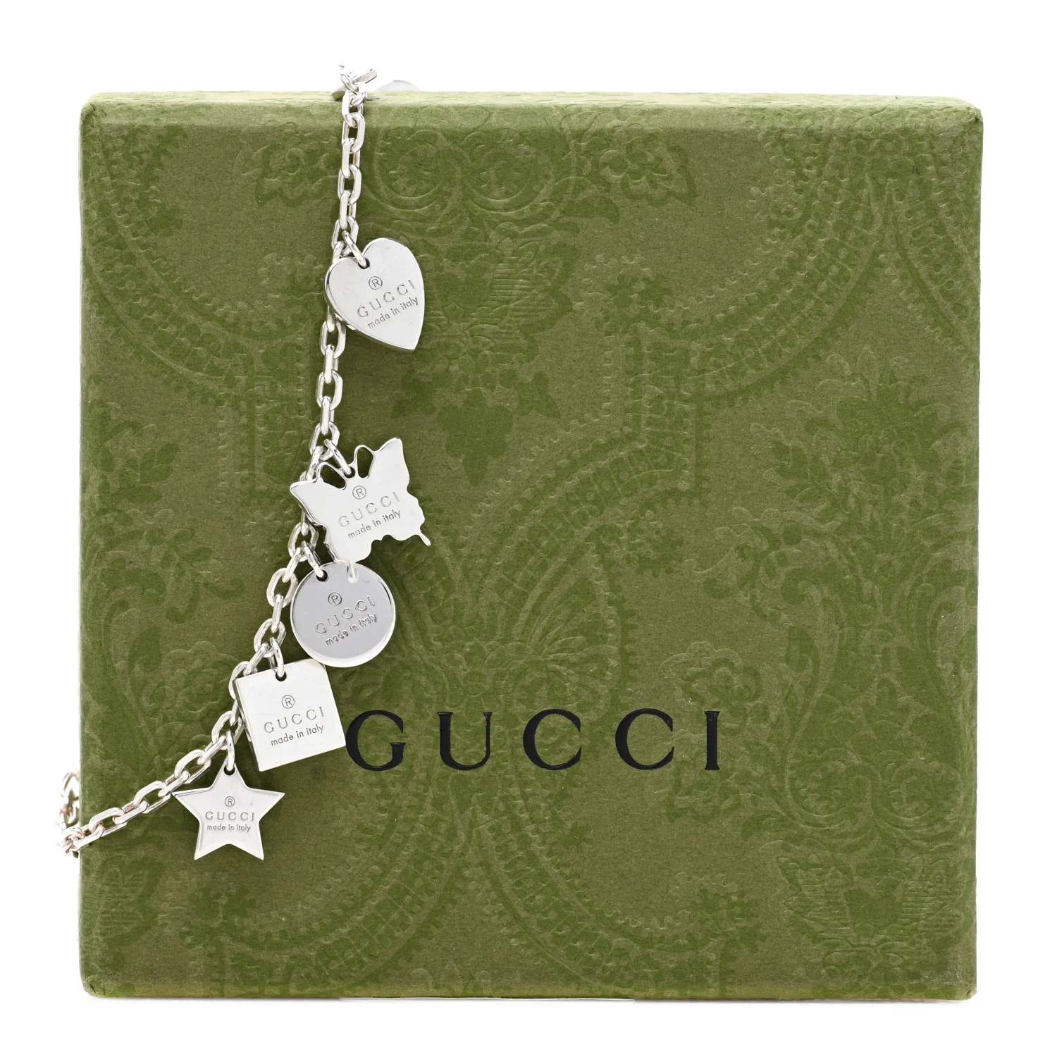 Sterling Silver Trademark Charm Bracelet - Image 4