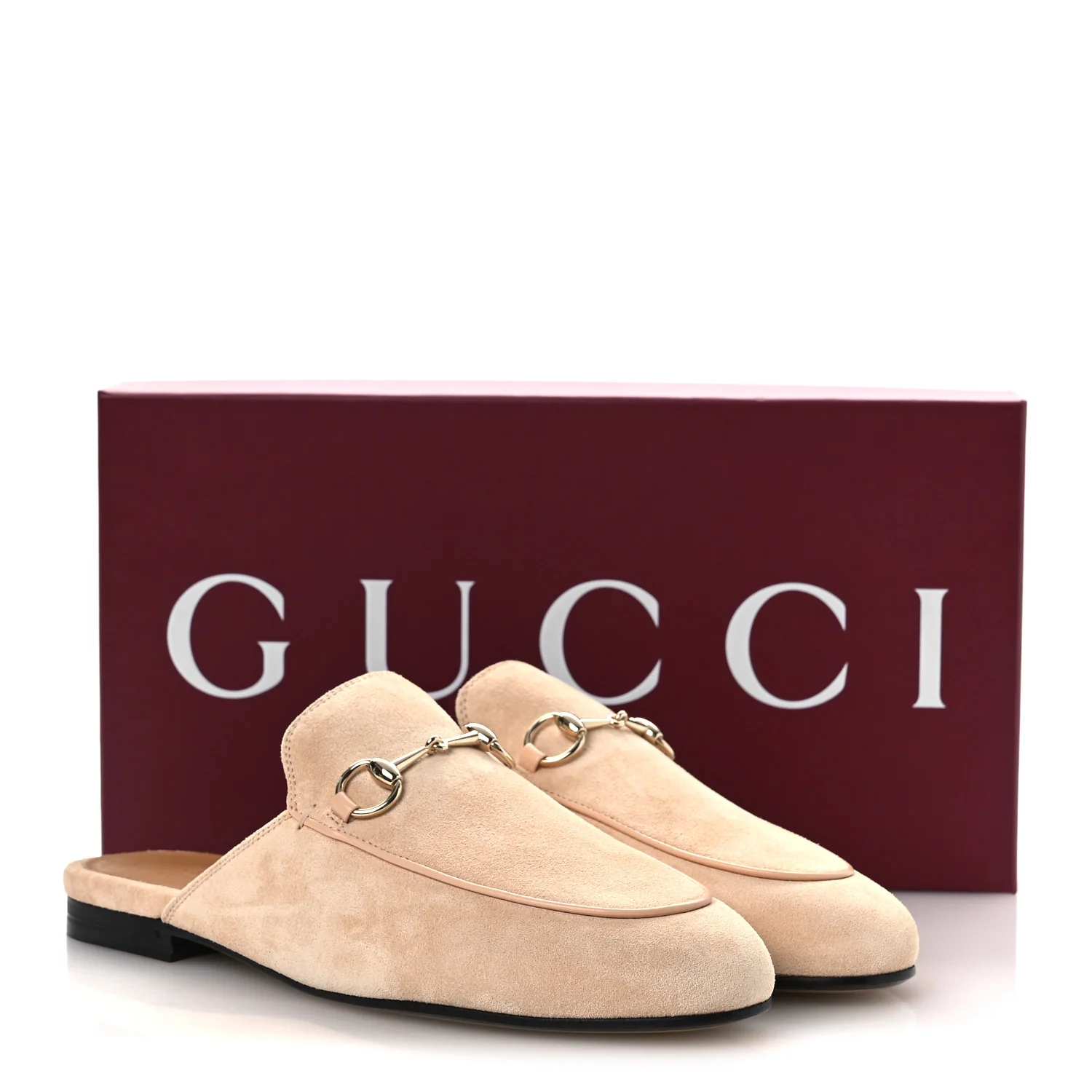 Suede Granada Kid Womens Princetown Slippers 38 Rose Dust - Image 11