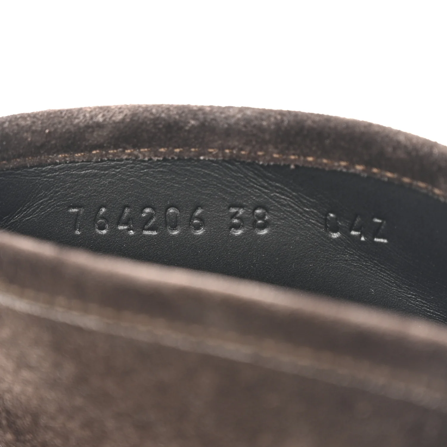 Suede Horsebit Ankle Boots 38 Dark Brown - Image 9