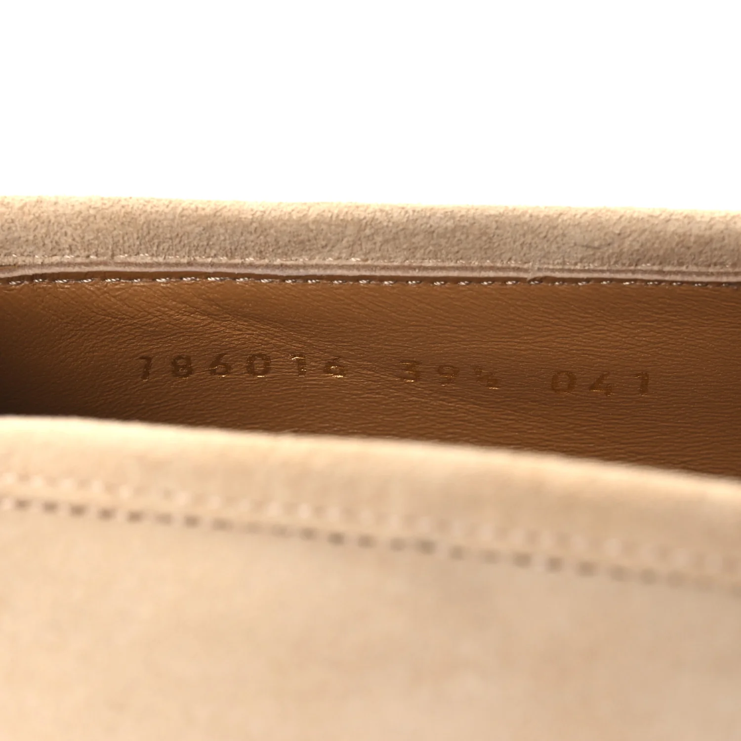 Suede Horsebit Womens Jordaan Loafers 39.5 Pink Sand - Image 10