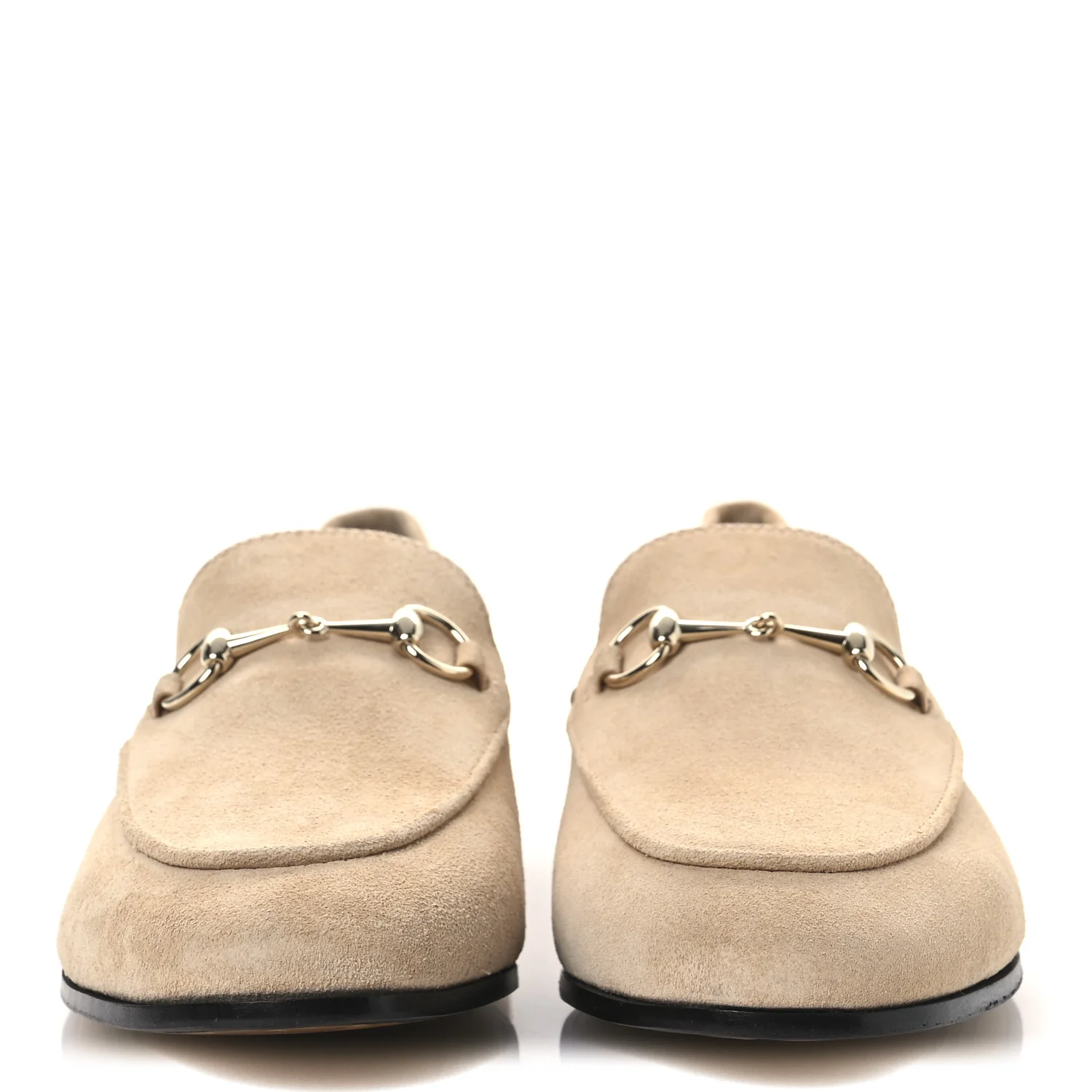 Suede Horsebit Womens Jordaan Loafers 39.5 Pink Sand - Image 3
