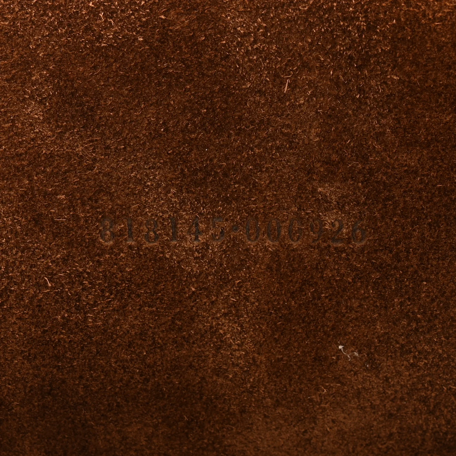 Suede Jumbo GG Debossed Small Dionysus Shoulder Bag Brown - Image 7