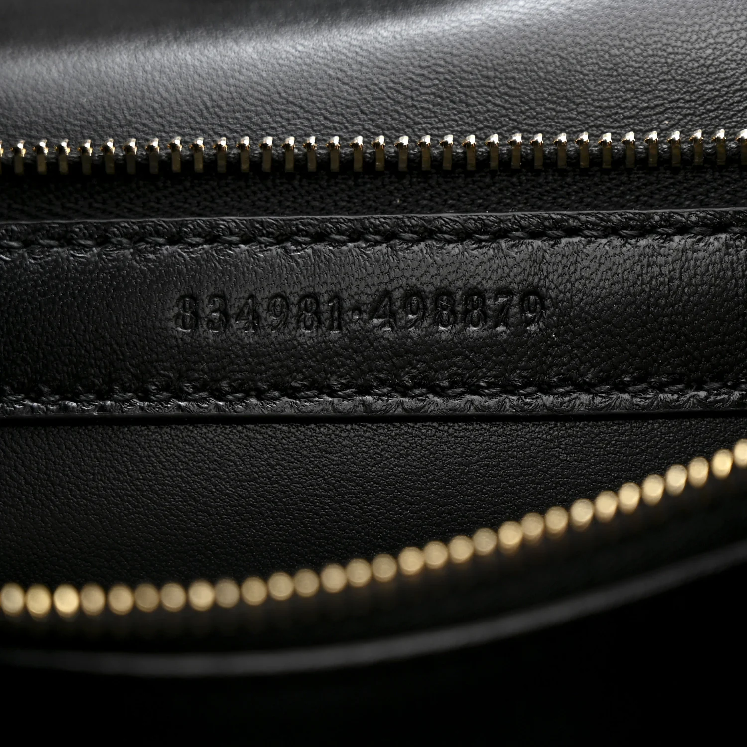 Suede Micro GG Calfskin B Medium Shoulder Bag  Arabella Black - Image 7