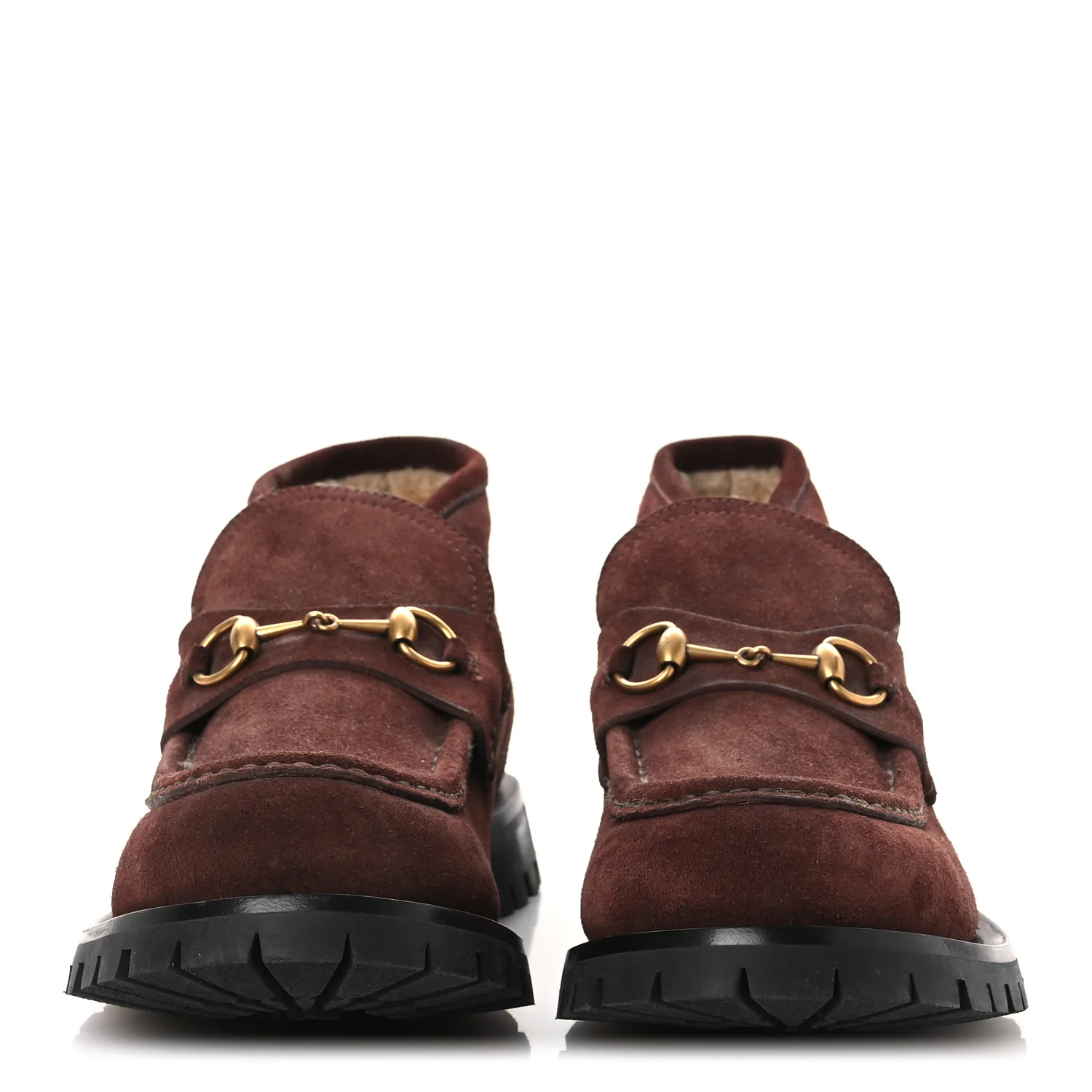 Suede Shearling Mens Harald Horsebit Ankle Boots 12 Light Brown Butterscotch - Image 3