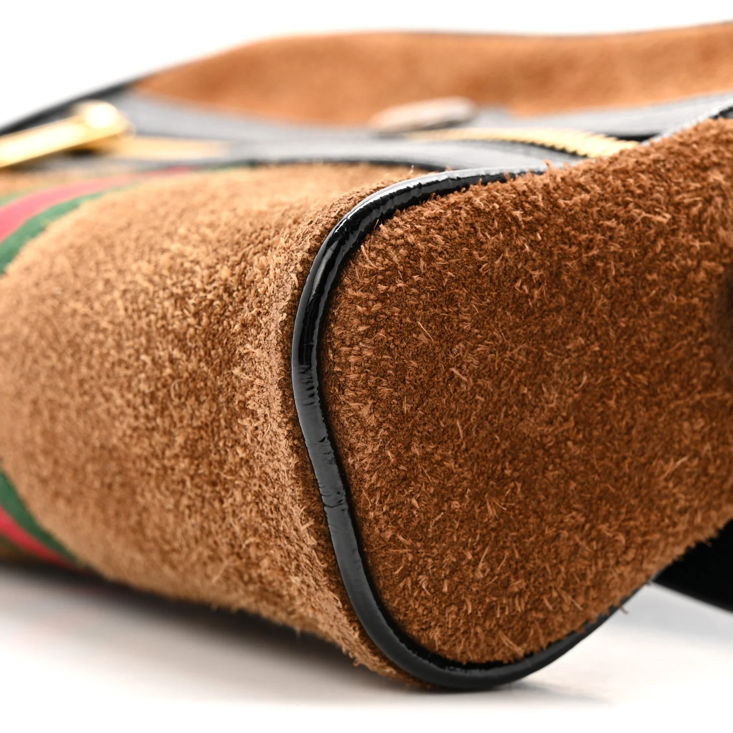 Suede Small Ophidia Belt Bag 85 34 Brown - Image 10