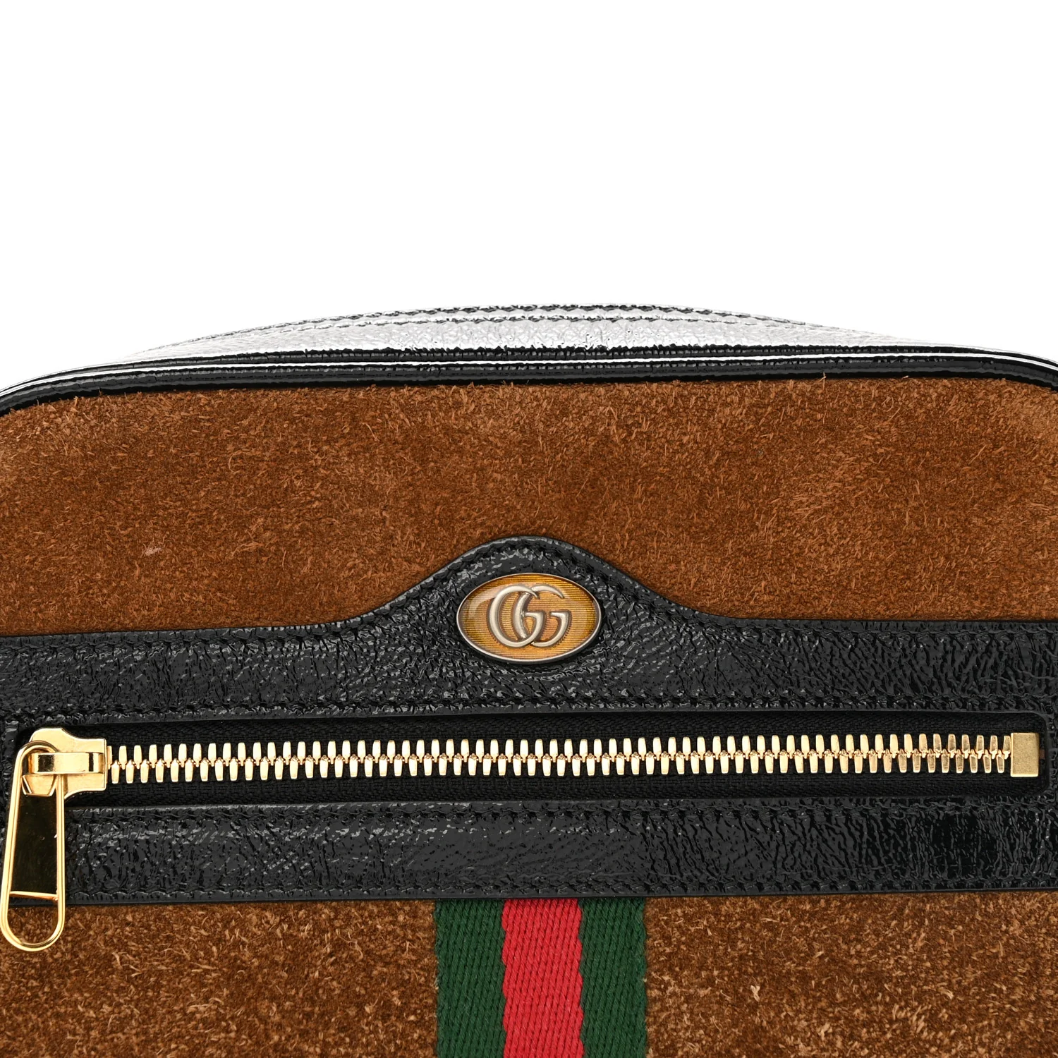 Suede Small Ophidia Belt Bag 85 34 Brown - Image 8