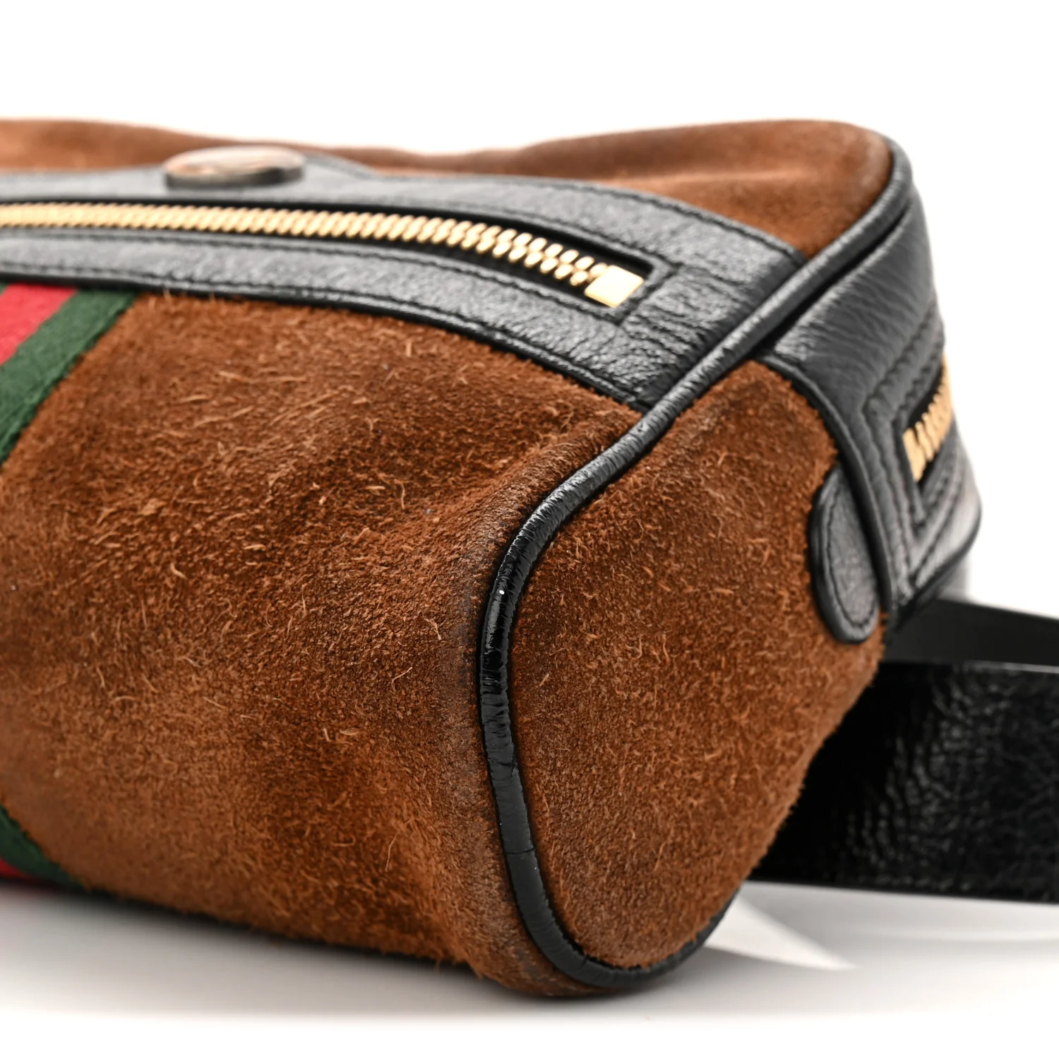 Suede Small Ophidia Belt Bag 95 38 Brown - Image 10