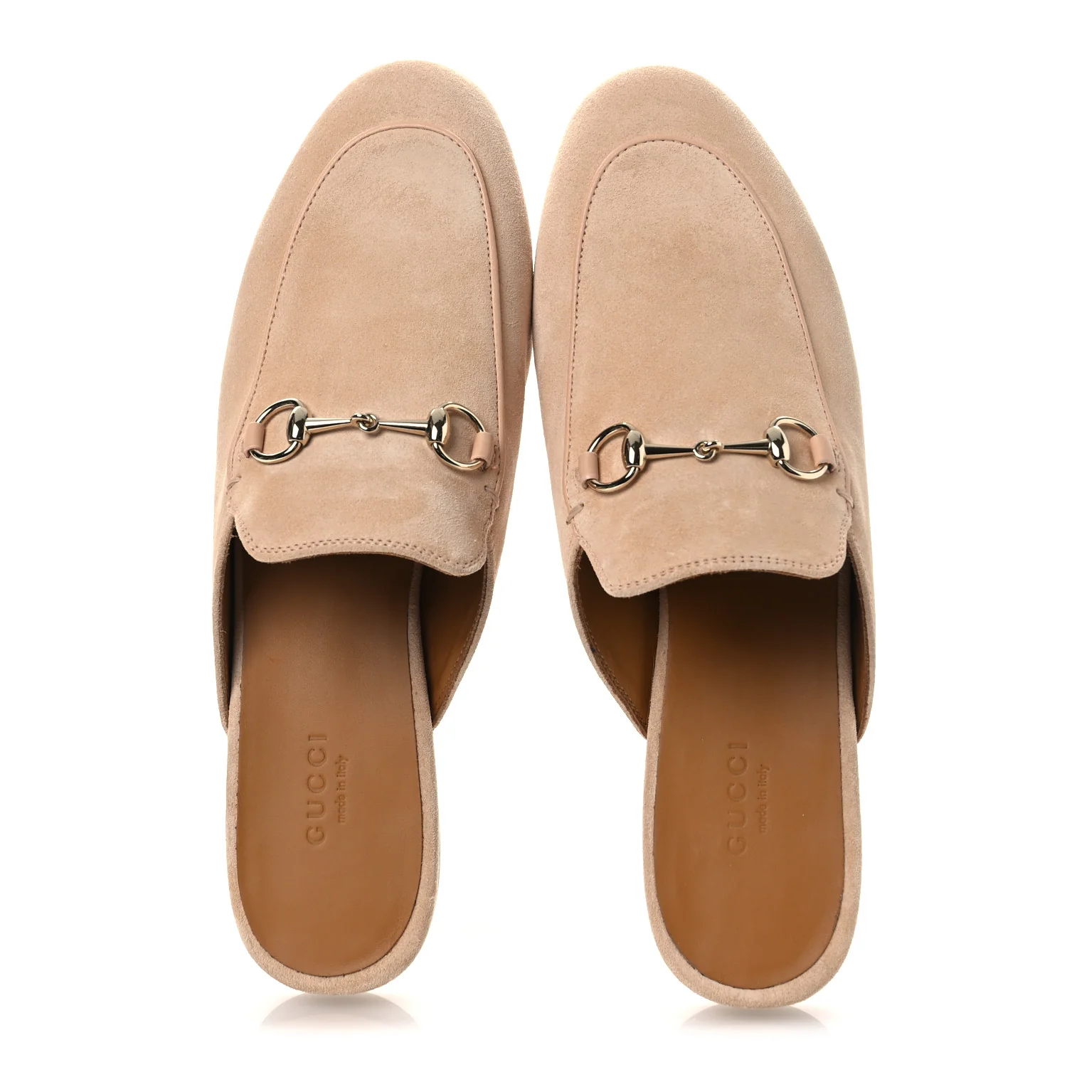 Suede Womens Princetown Slippers 38.5 Rose Dust - Image 2
