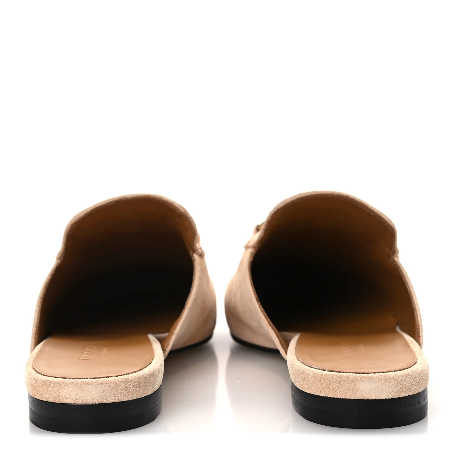 Suede Womens Princetown Slippers 38.5 Rose Dust - Image 6