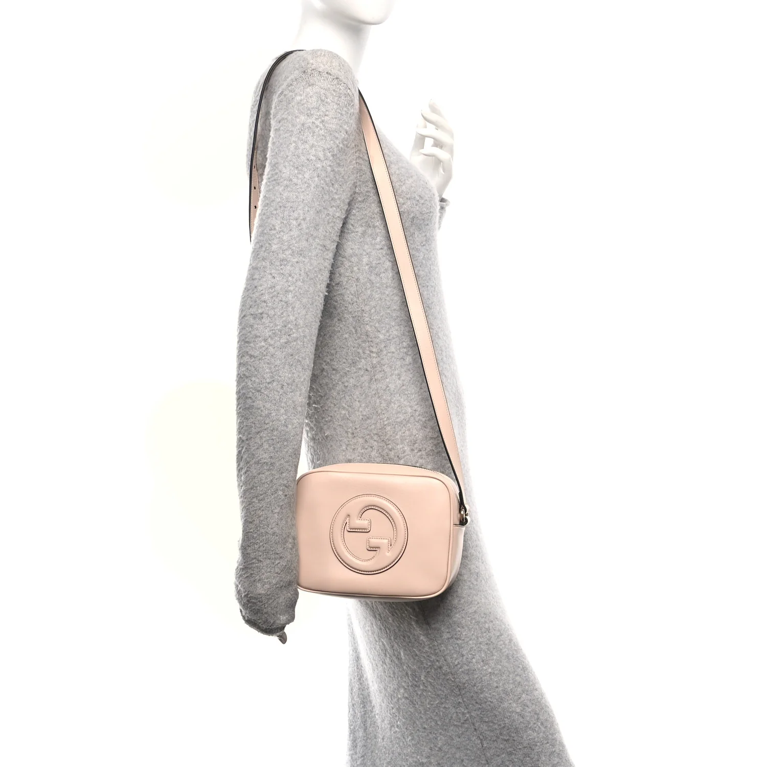 Sweetbread Calfskin Mini Blondie Bag Skin Rose - Image 2