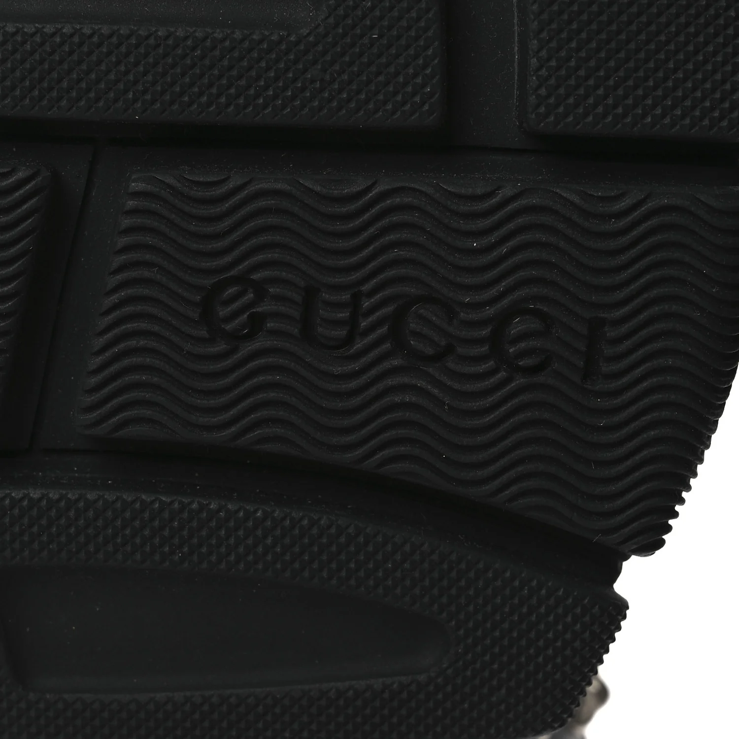 Technical Canvas Calfskin Reflective Studded Mens Aguru Sandals 6.5 Silver Black - Image 8