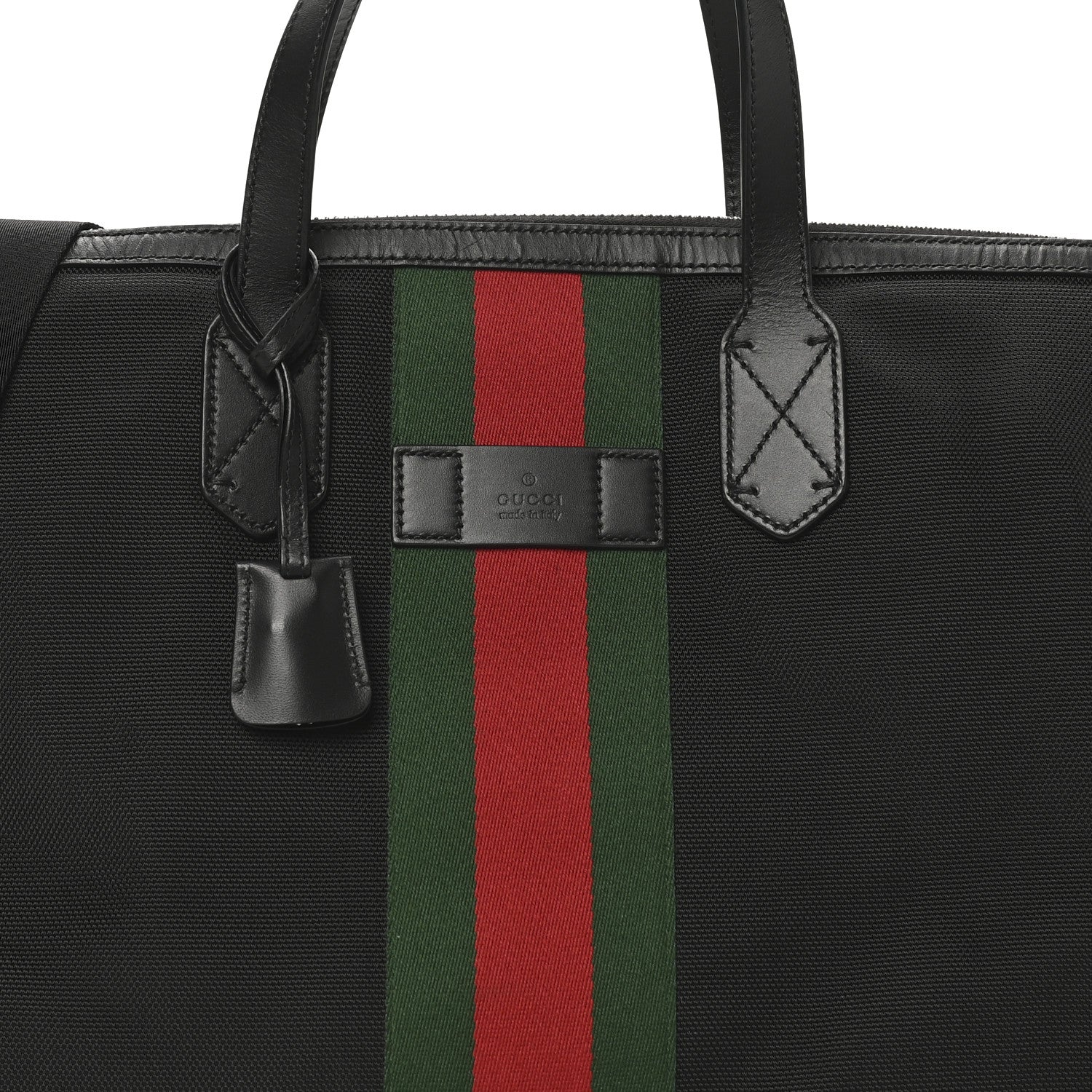 Techno Canvas Web Duffle Black - Image 8