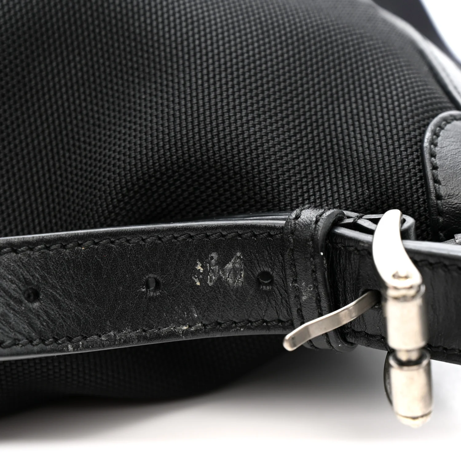 Techno Canvas Web Messenger Bag Black - Image 11